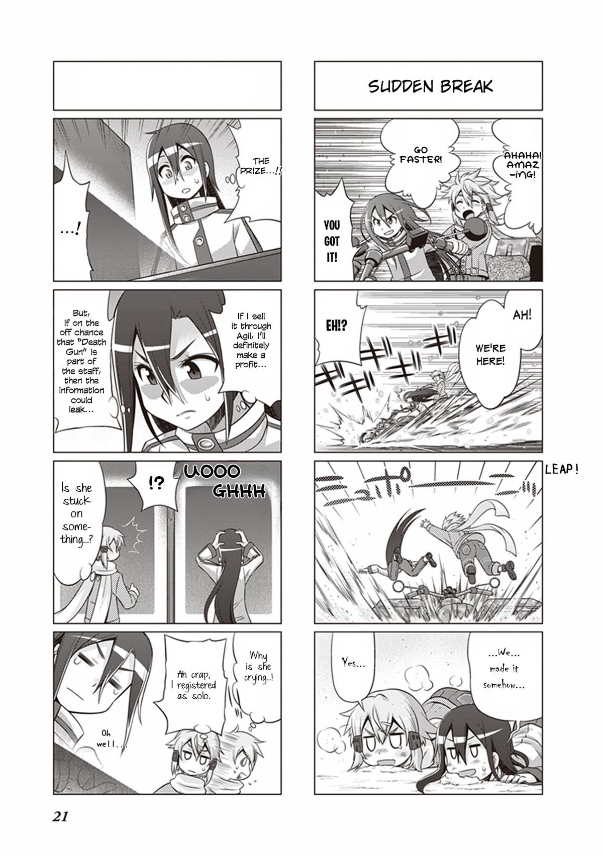 Sword Art Online 4-koma Chap 28 - Next Chap 29