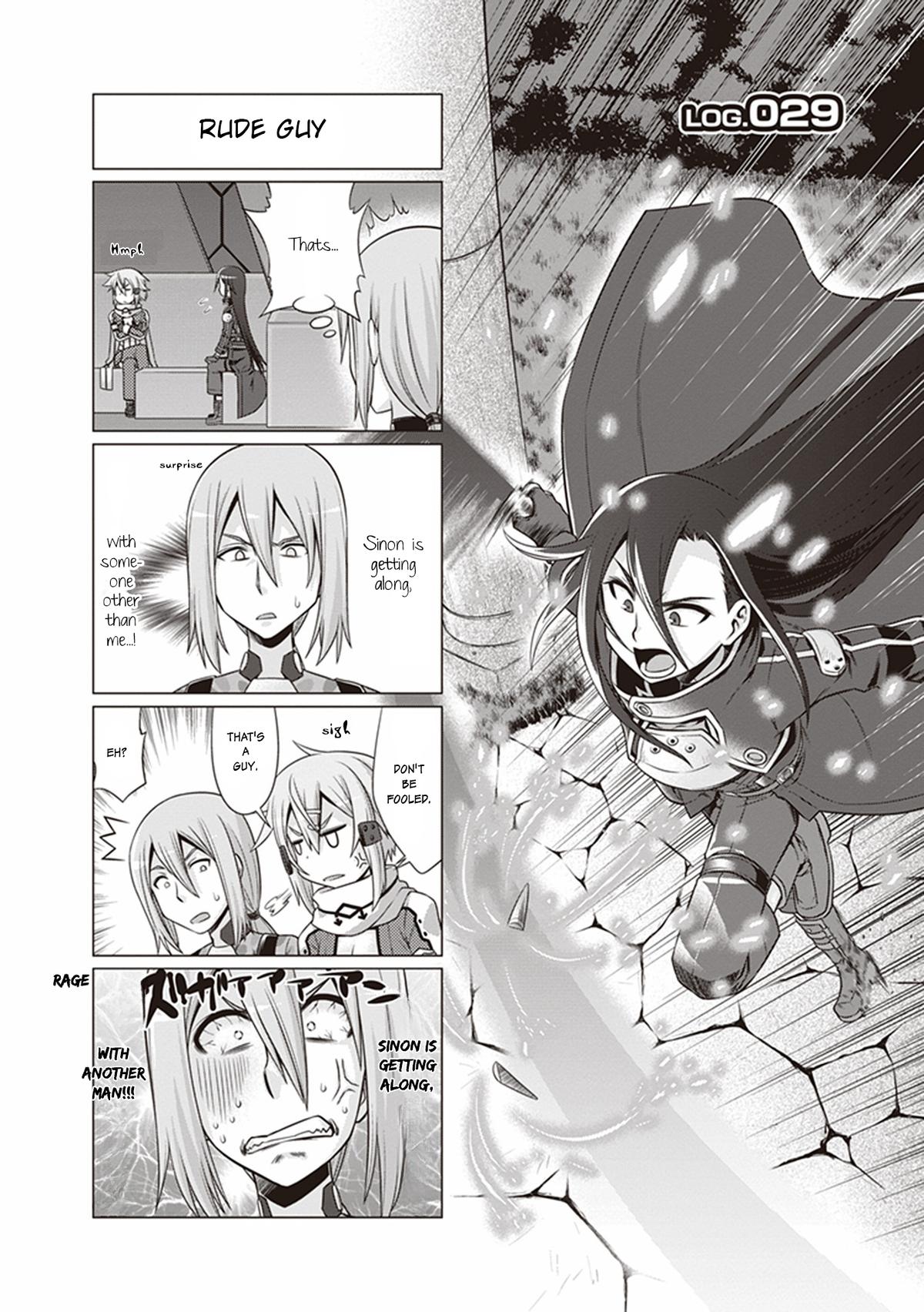 Sword Art Online 4-koma Chap 29 - Next Chap 30