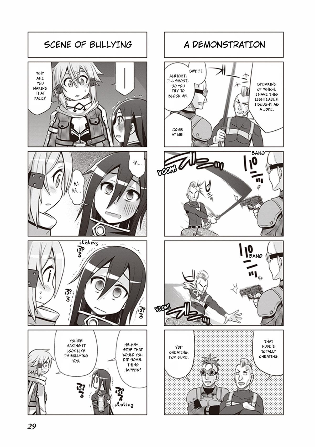 Sword Art Online 4-koma Chap 29 - Next Chap 30