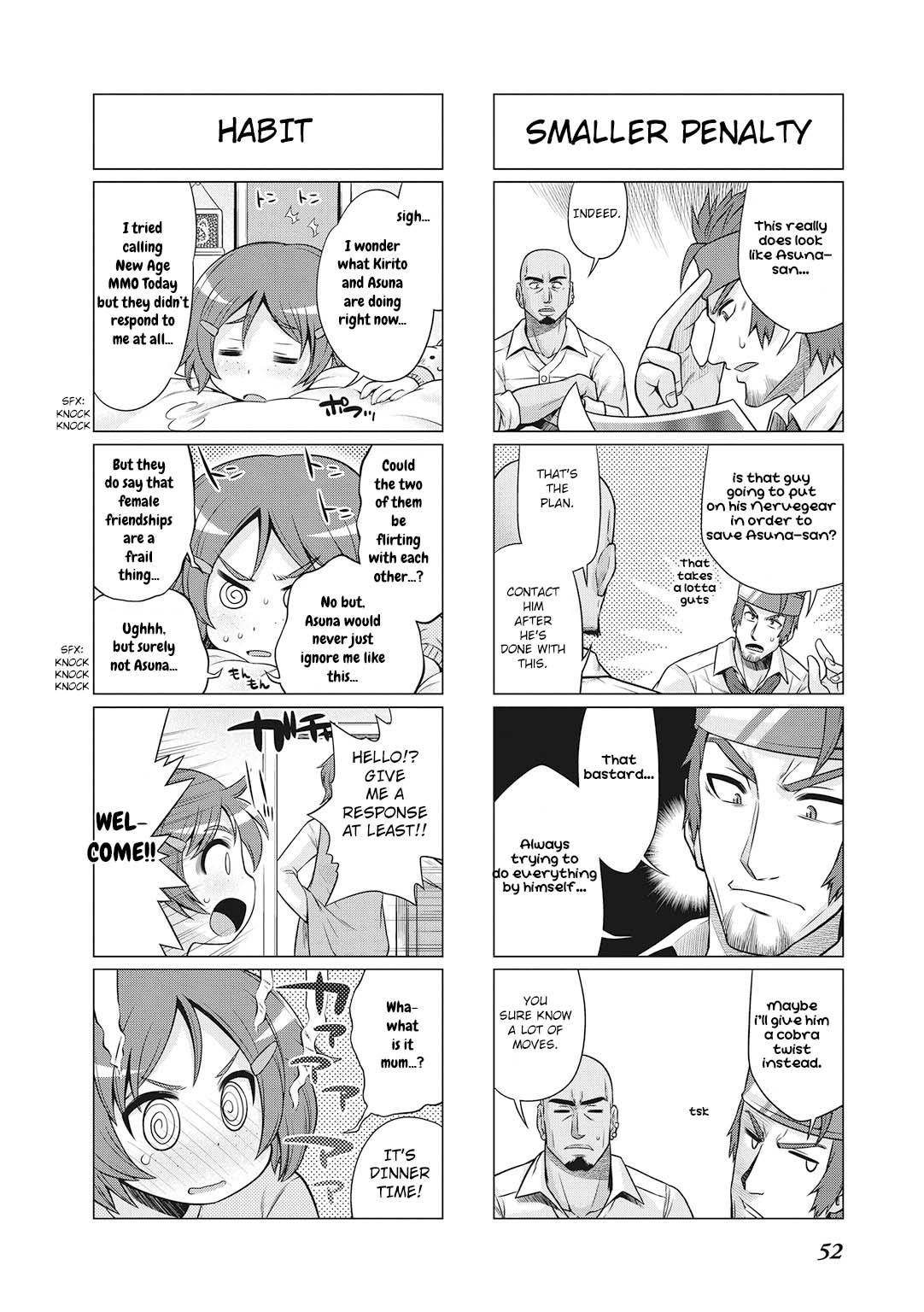 Sword Art Online 4-koma Chap 20 - Next Chap 21