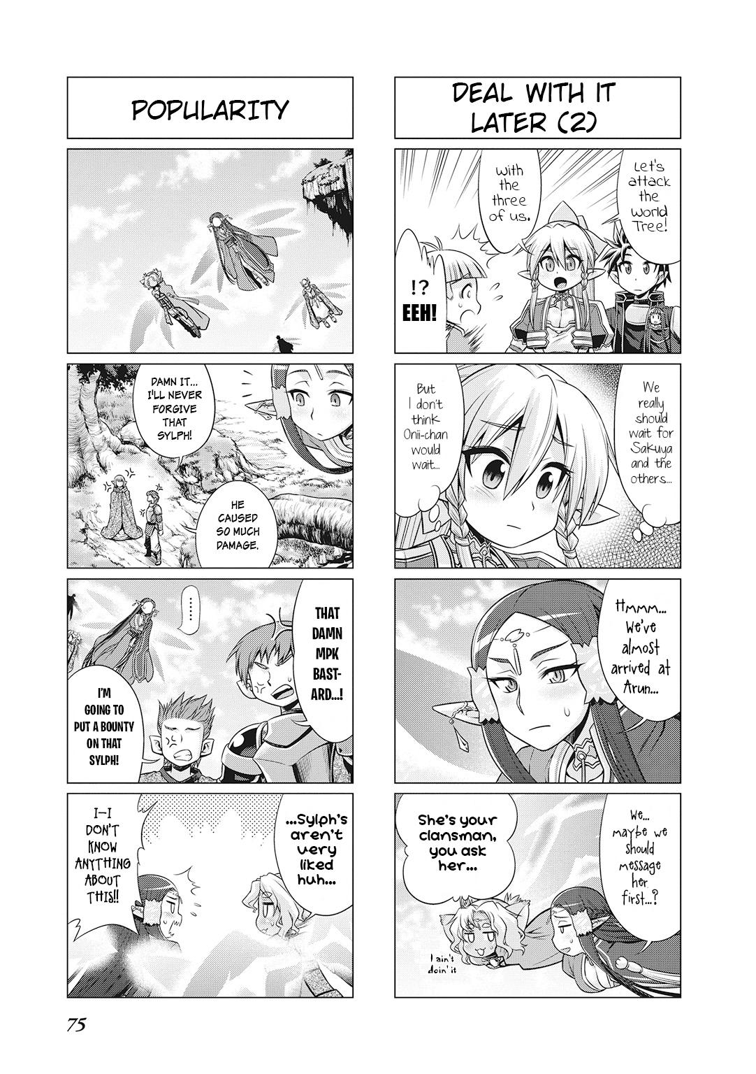 Sword Art Online 4-koma Chap 22 - Next Chap 23