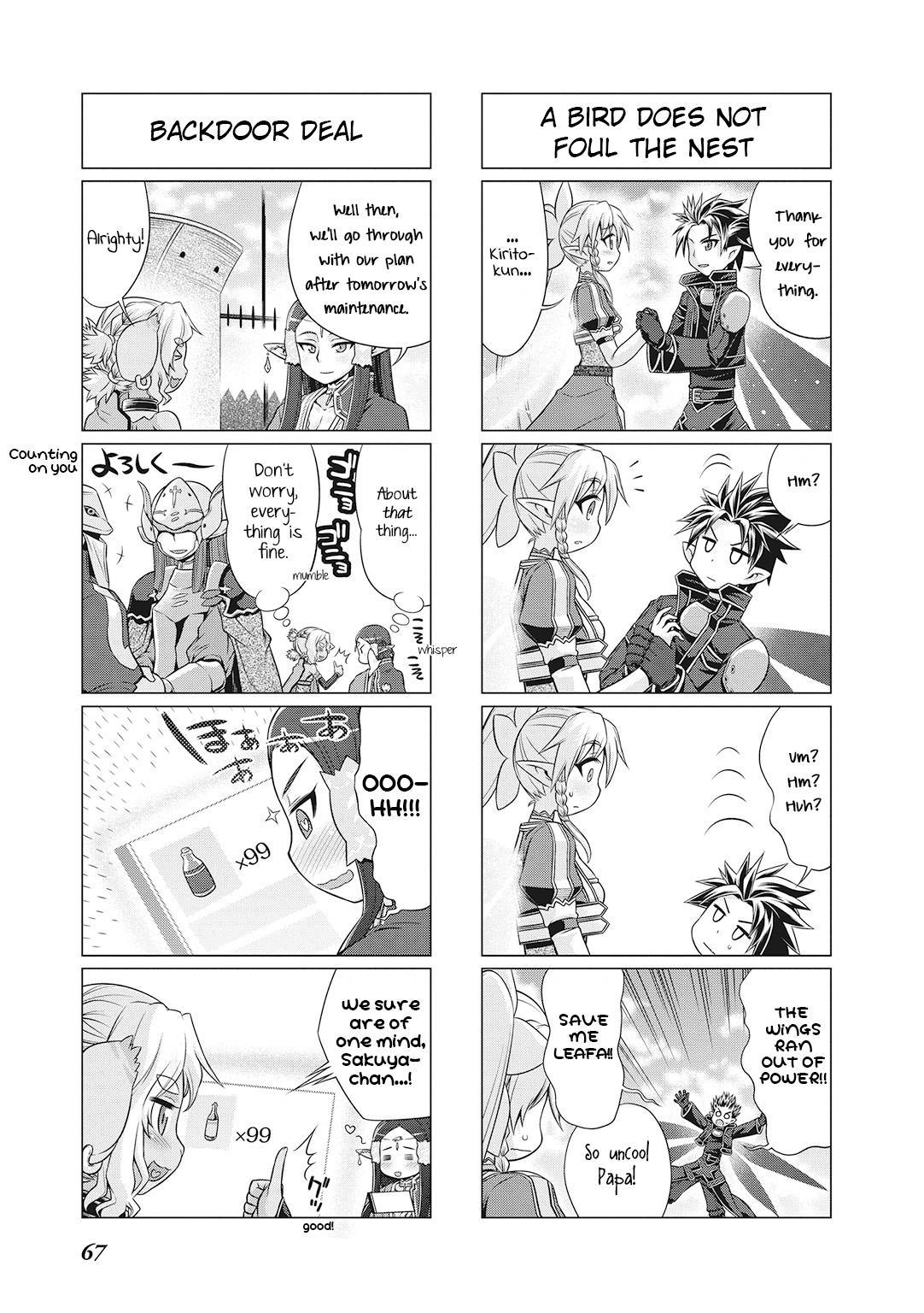 Sword Art Online 4-koma Chap 22 - Next Chap 23