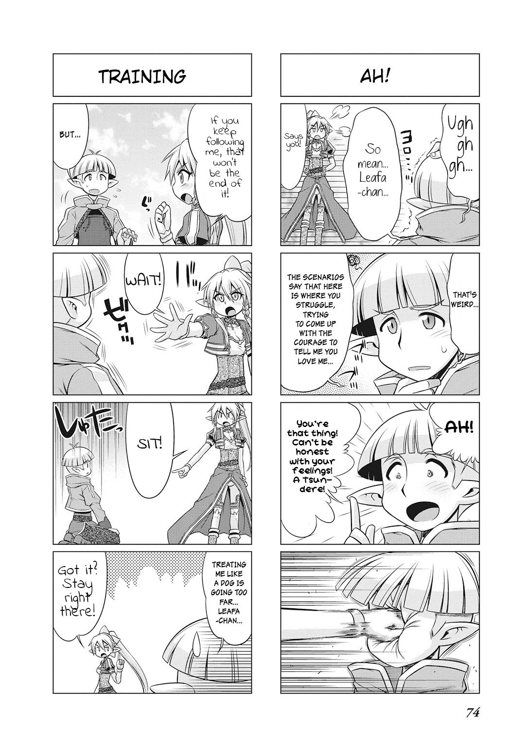 Sword Art Online 4-koma Chap 22 - Next Chap 23