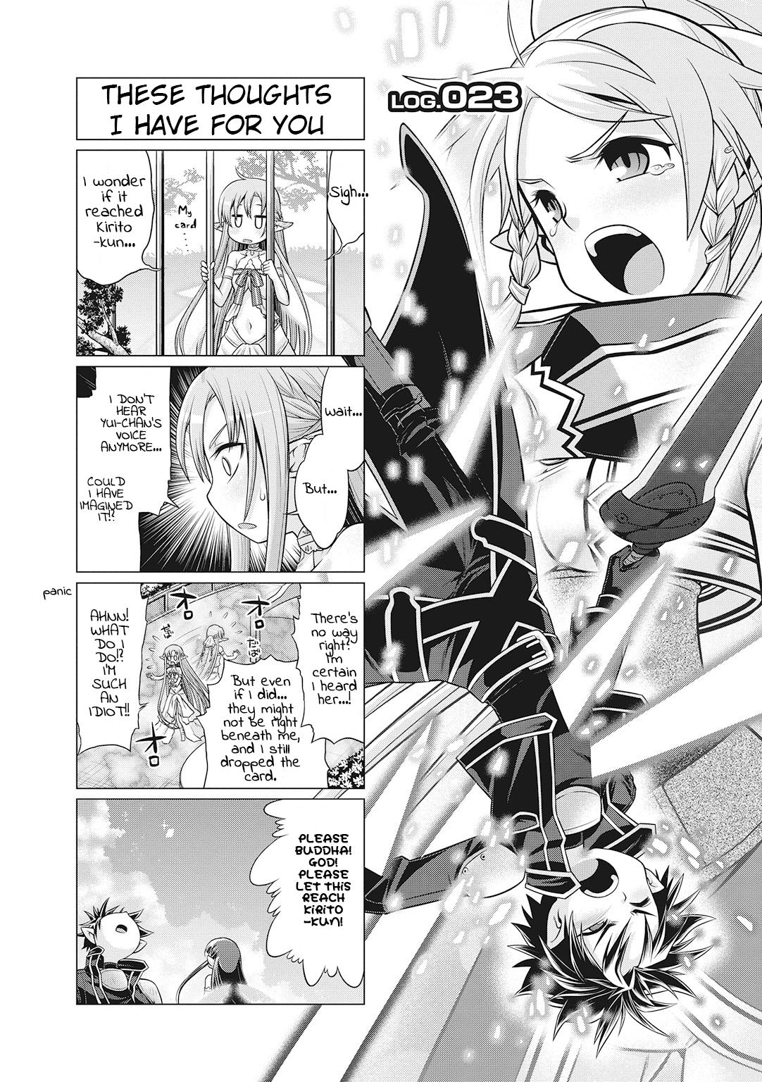Sword Art Online 4-koma Chap 23 - Next Chap 24