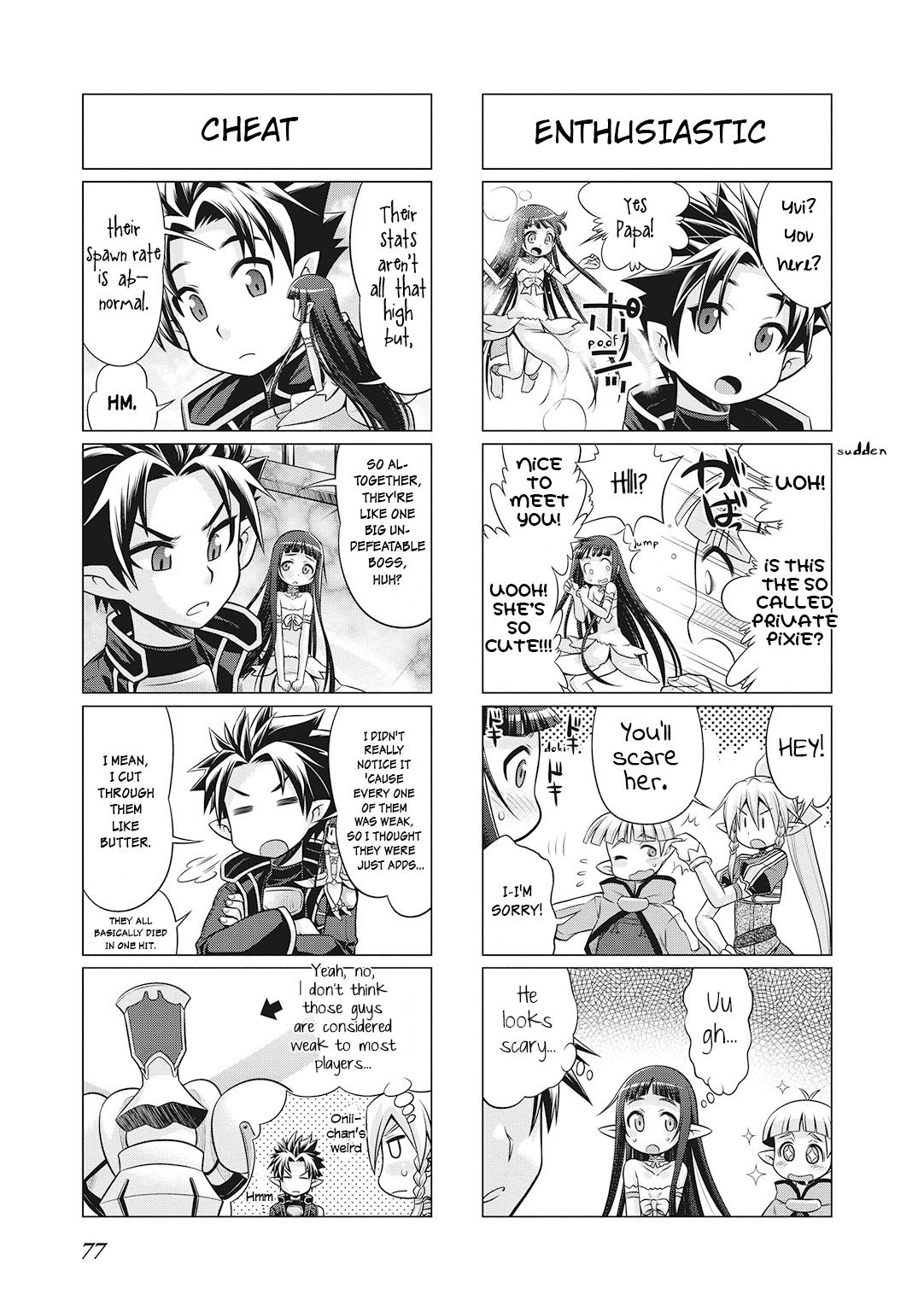 Sword Art Online 4-koma Chap 23 - Next Chap 24