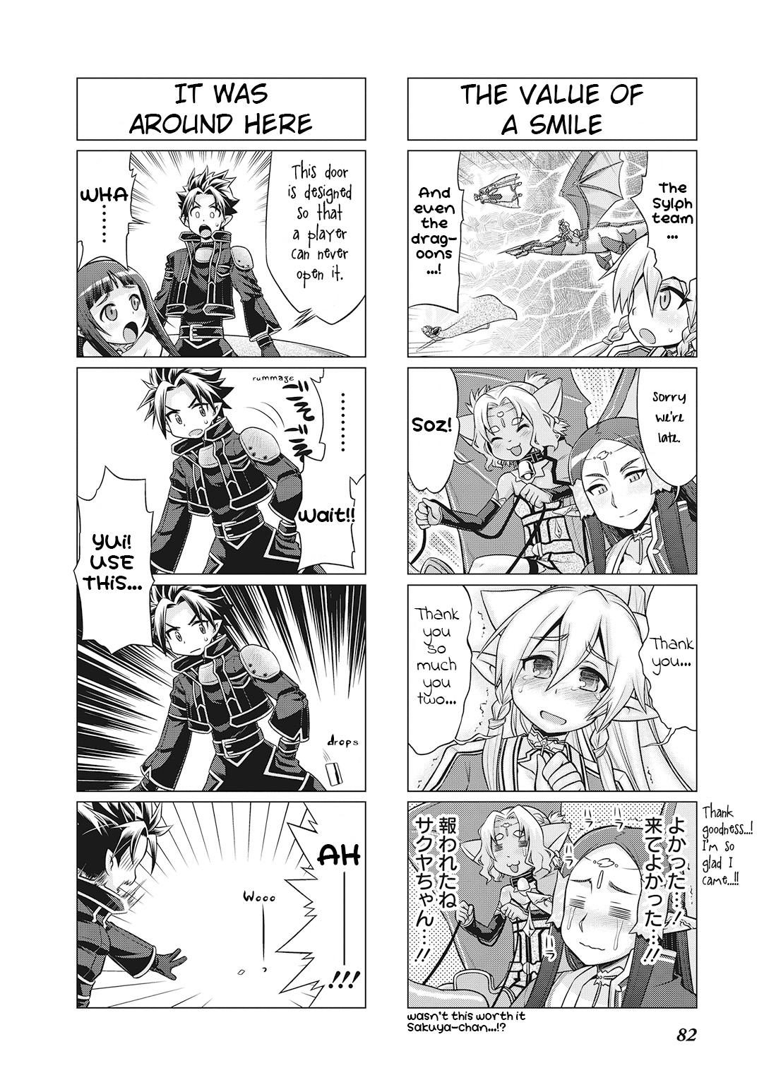 Sword Art Online 4-koma Chap 23 - Next Chap 24