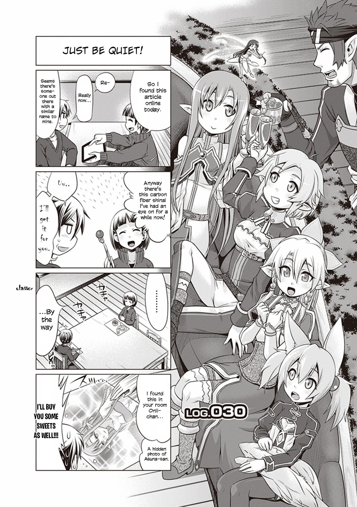 Sword Art Online 4-koma Chap 30 - Next Chap 31