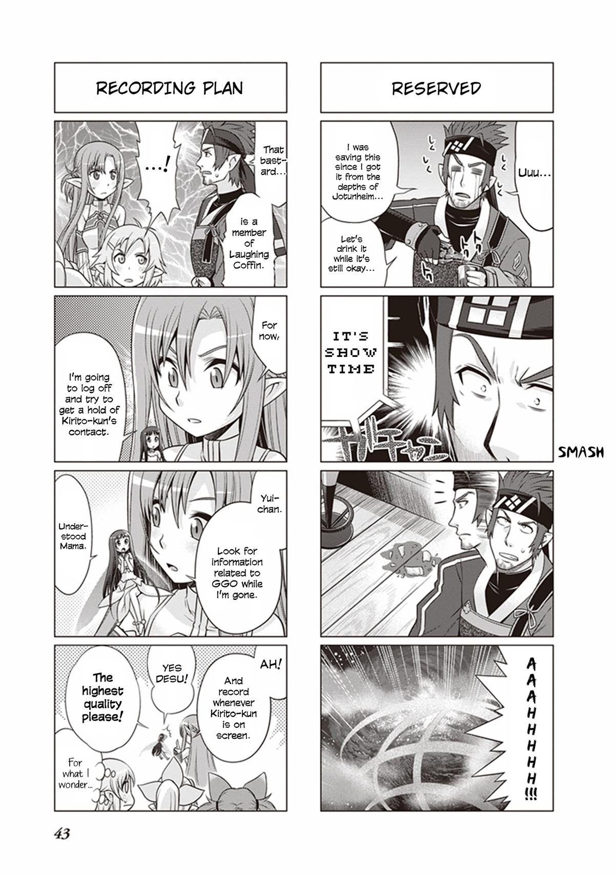 Sword Art Online 4-koma Chap 30 - Next Chap 31