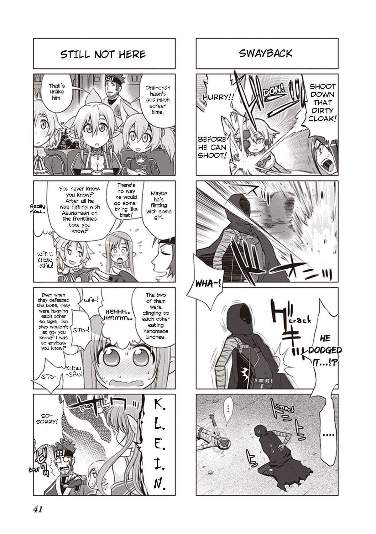 Sword Art Online 4-koma Chap 30 - Next Chap 31