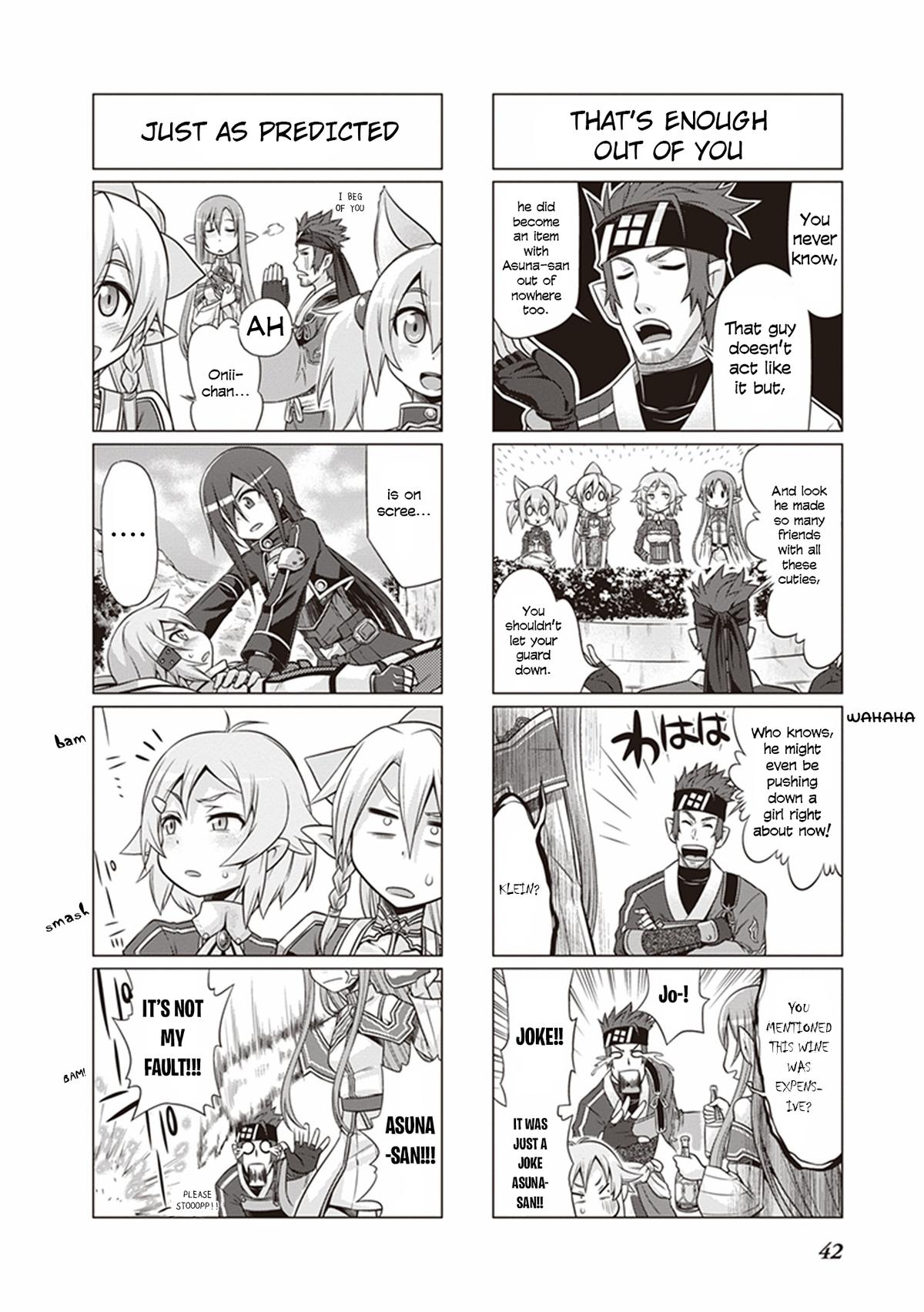 Sword Art Online 4-koma Chap 30 - Next Chap 31