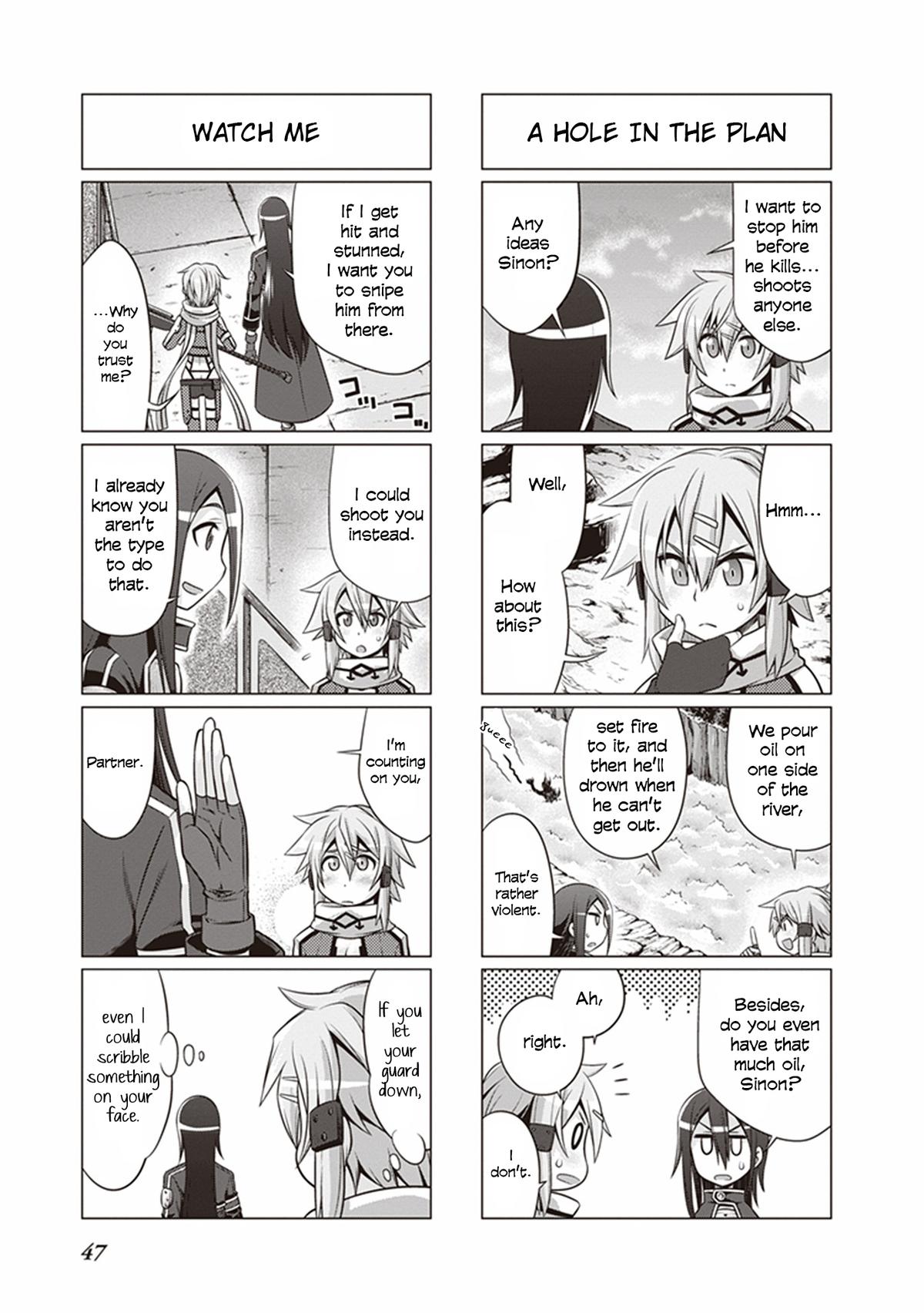 Sword Art Online 4-koma Chap 31 - Next Chap 32