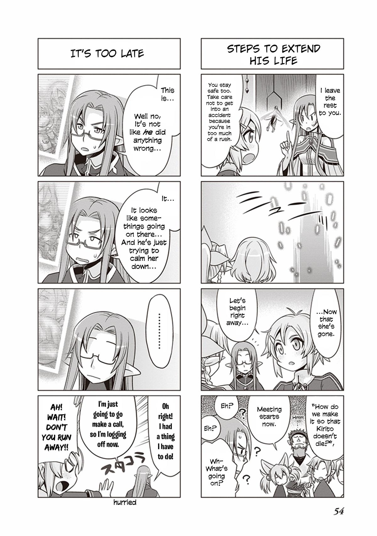 Sword Art Online 4-koma Chap 31 - Next Chap 32