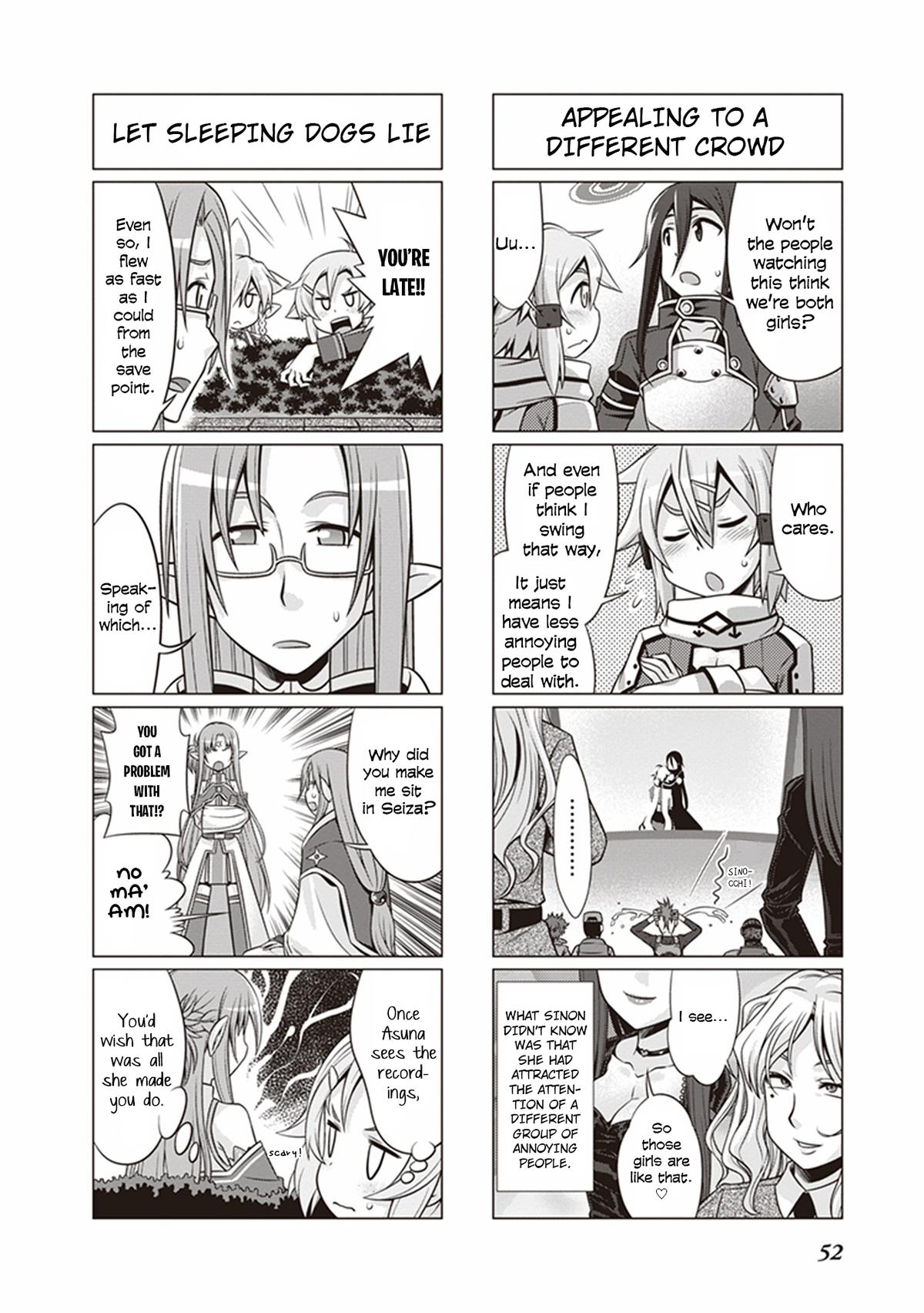 Sword Art Online 4-koma Chap 31 - Next Chap 32