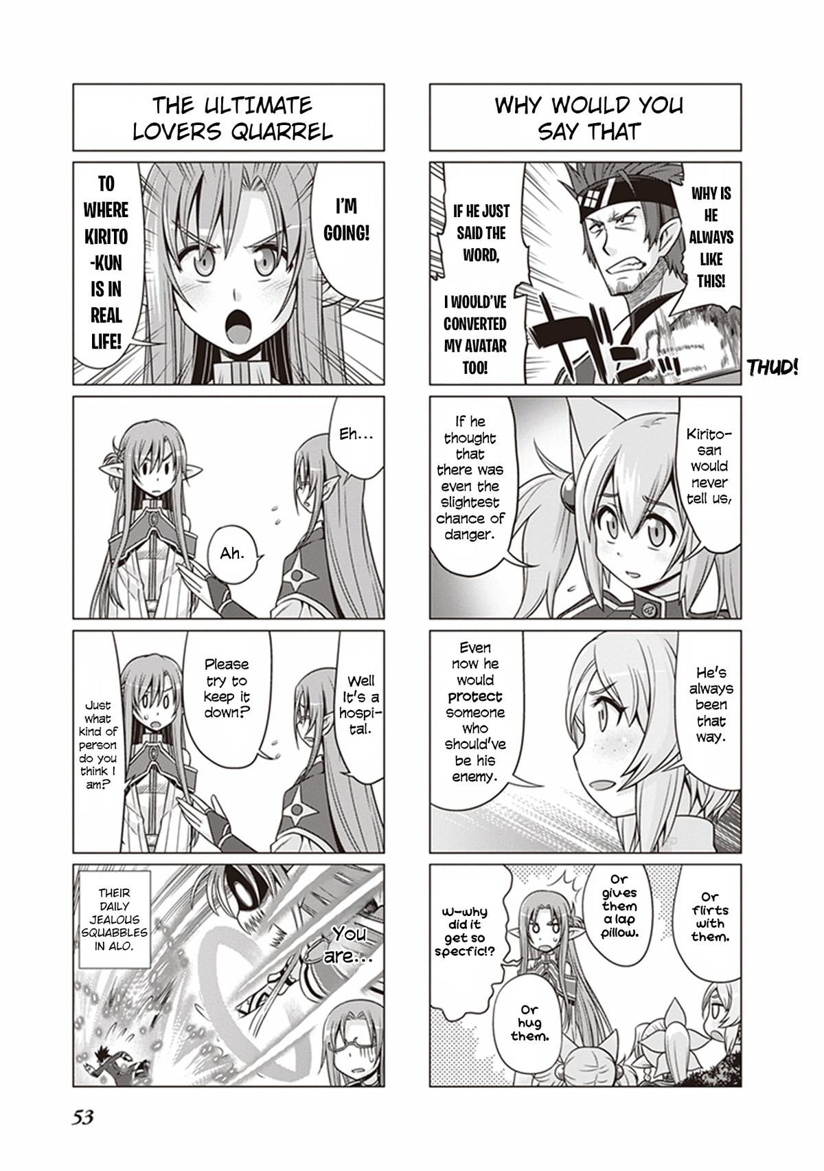 Sword Art Online 4-koma Chap 31 - Next Chap 32