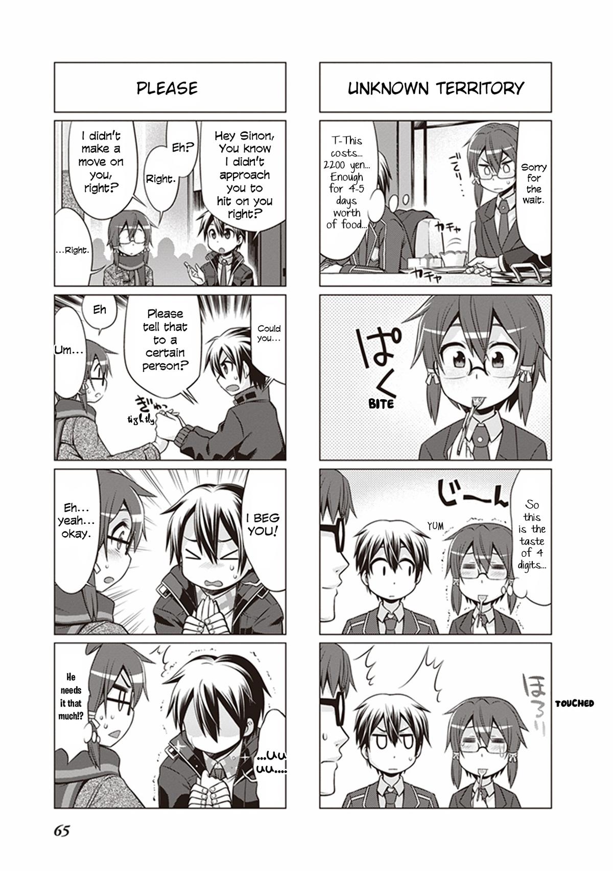 Sword Art Online 4-koma Chap 32 - Next Chap 33