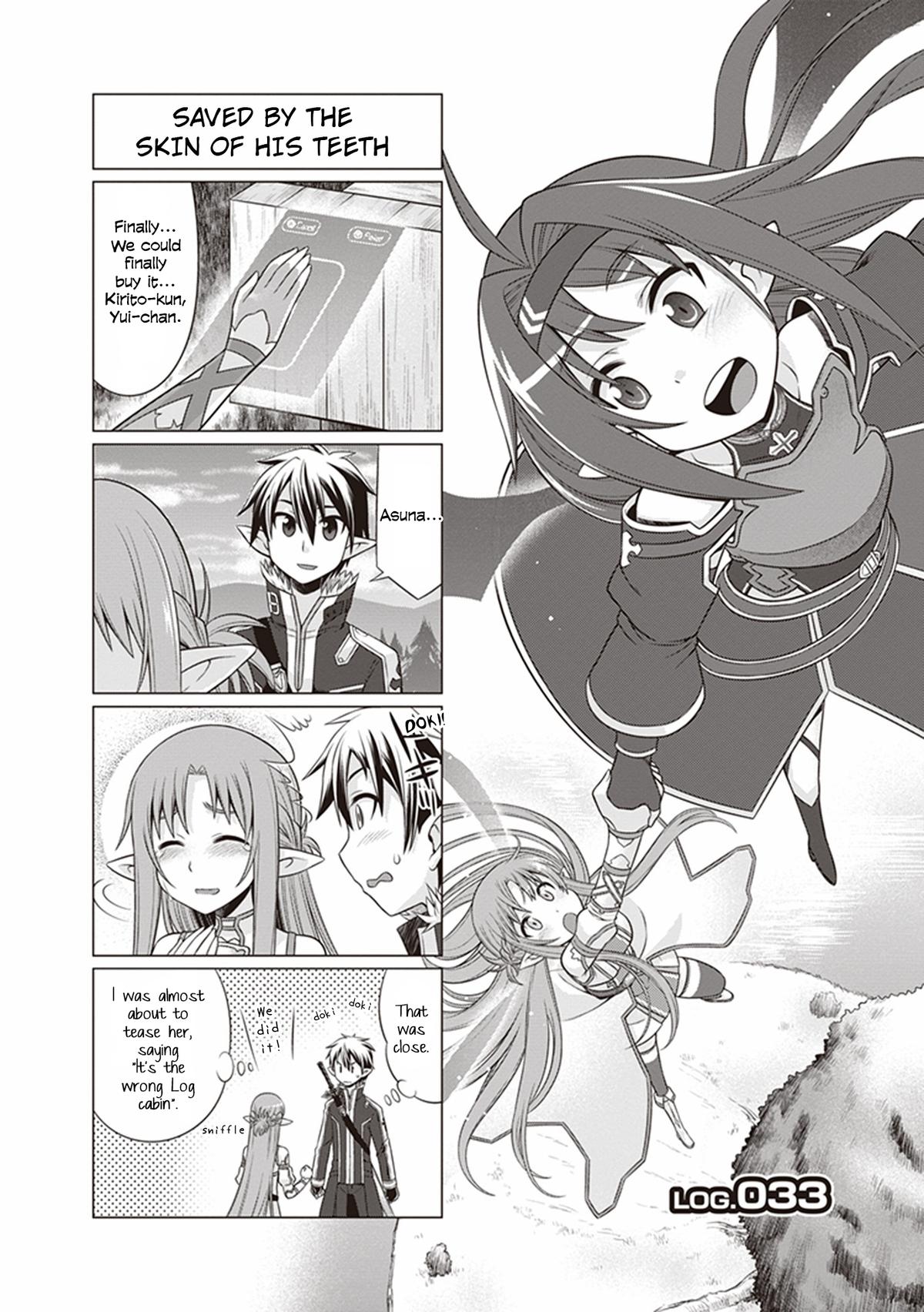 Sword Art Online 4-koma Chap 33 - Next Chap 34