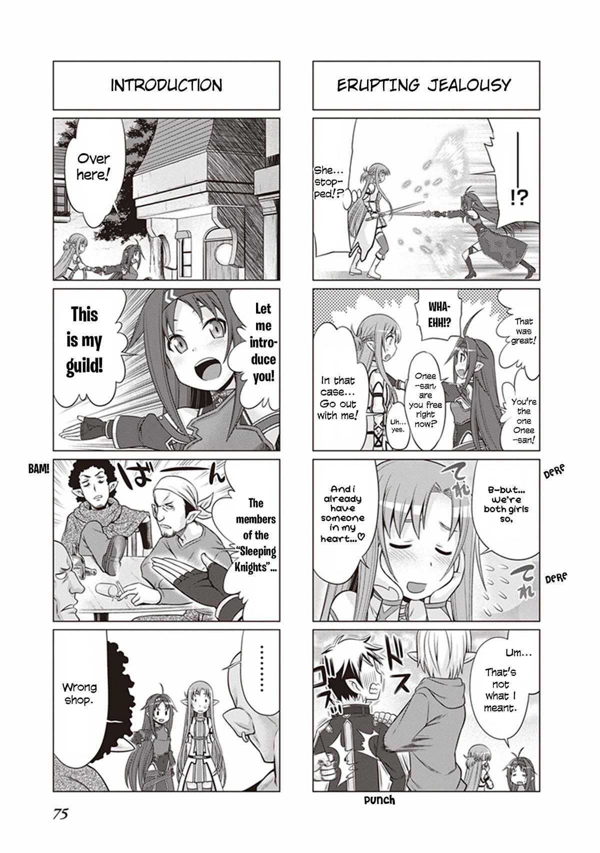 Sword Art Online 4-koma Chap 33 - Next Chap 34