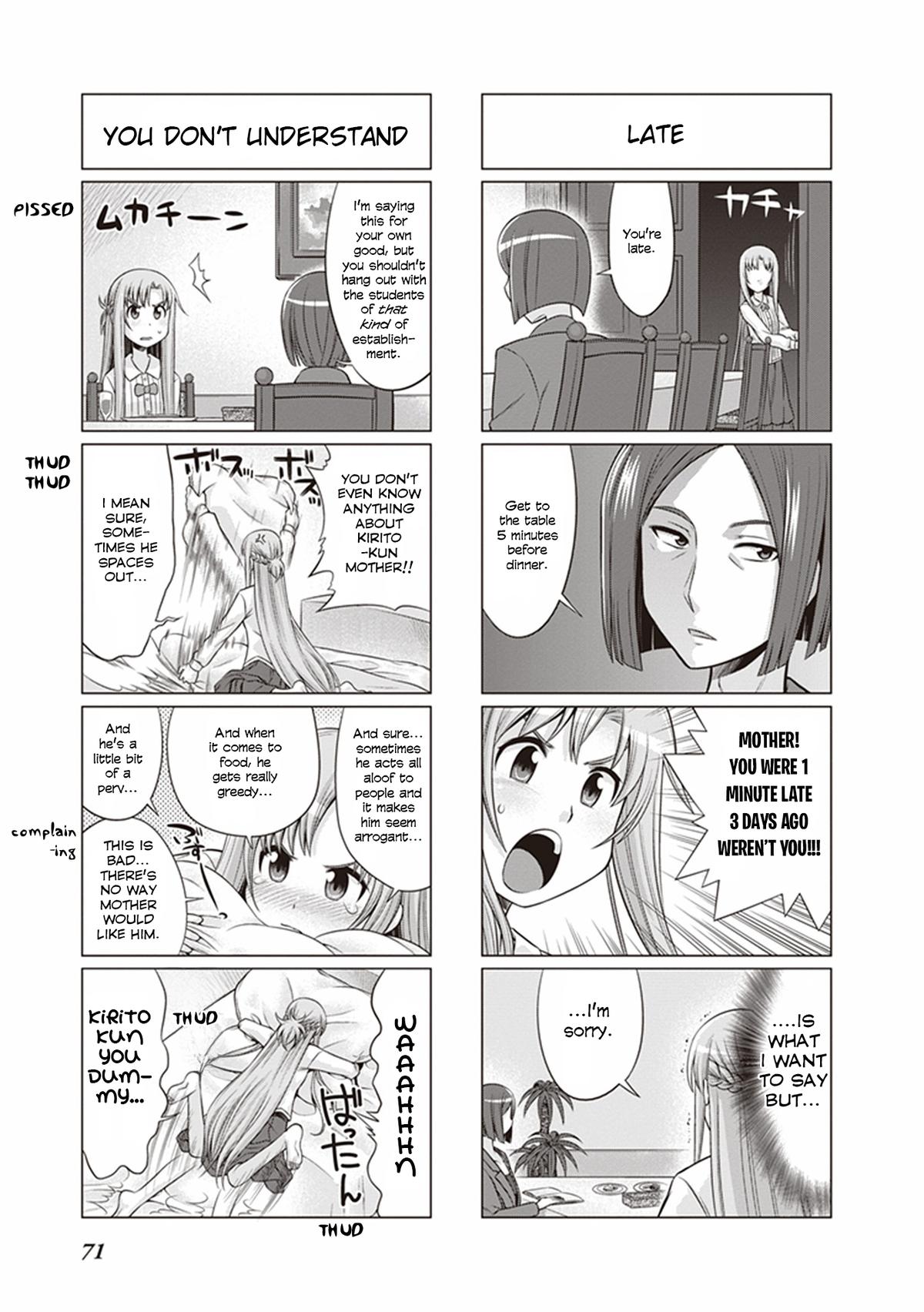 Sword Art Online 4-koma Chap 33 - Next Chap 34