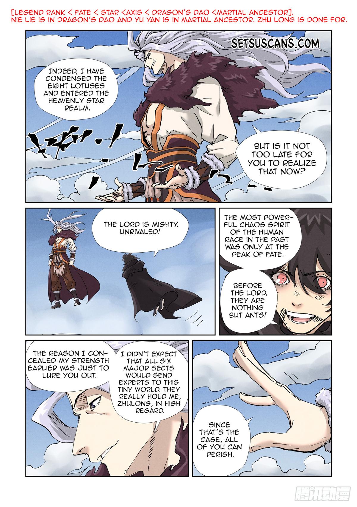 Tales of Demons and Gods Chap 466 - Next Chap 467
