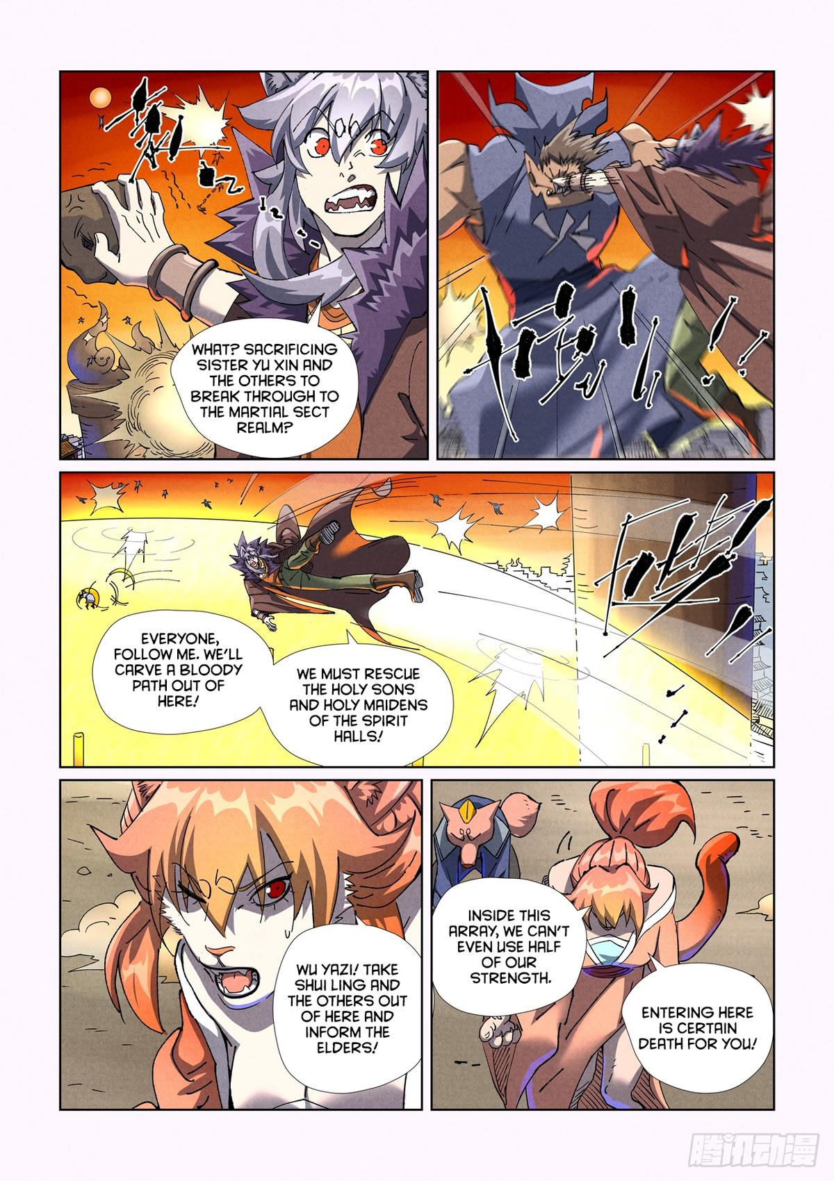 Tales of Demons and Gods Chap 486 - Next Chap 487