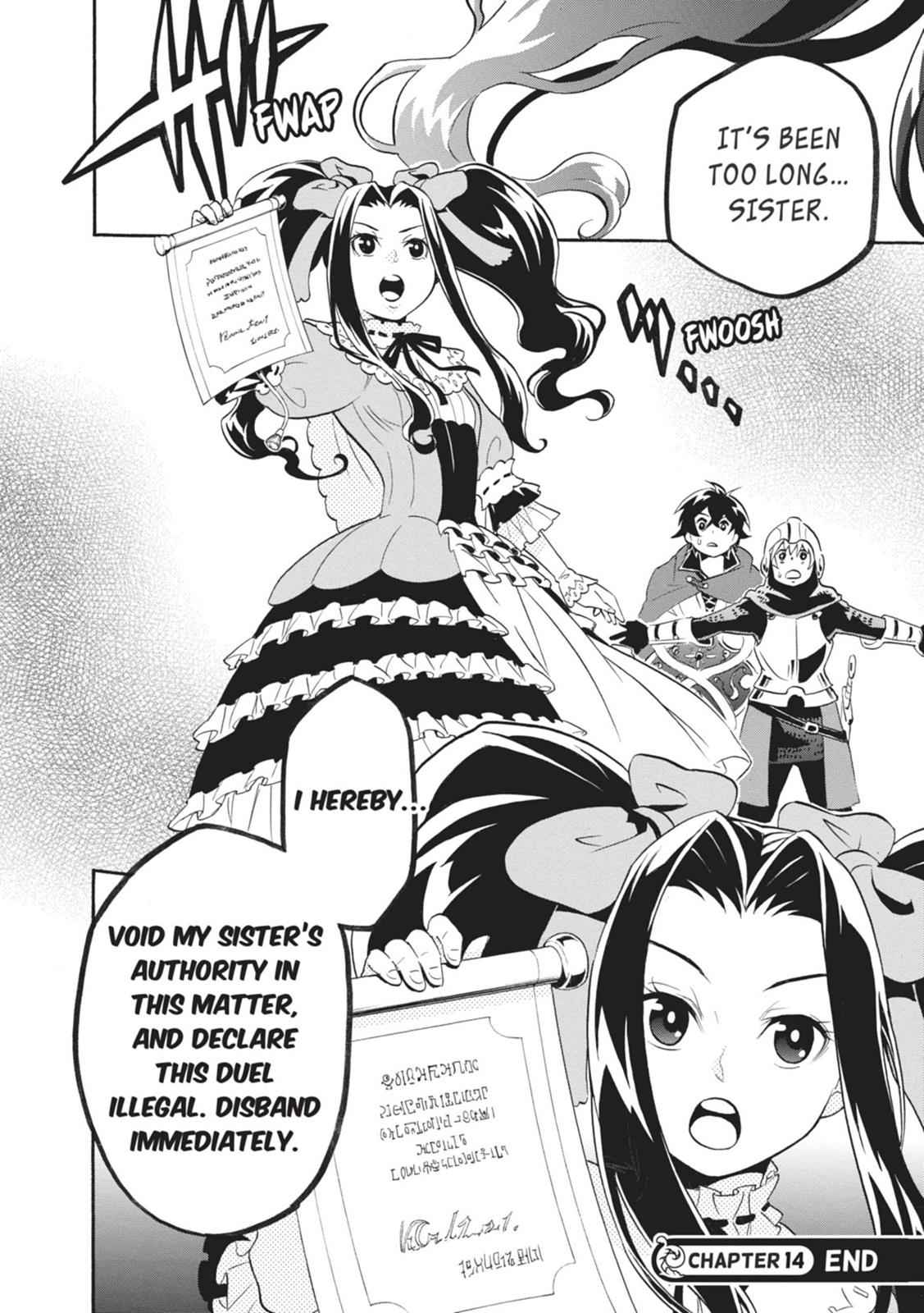 The Rising of the Shield Hero: The Manga Companion Chap 14 - Next Chap 15