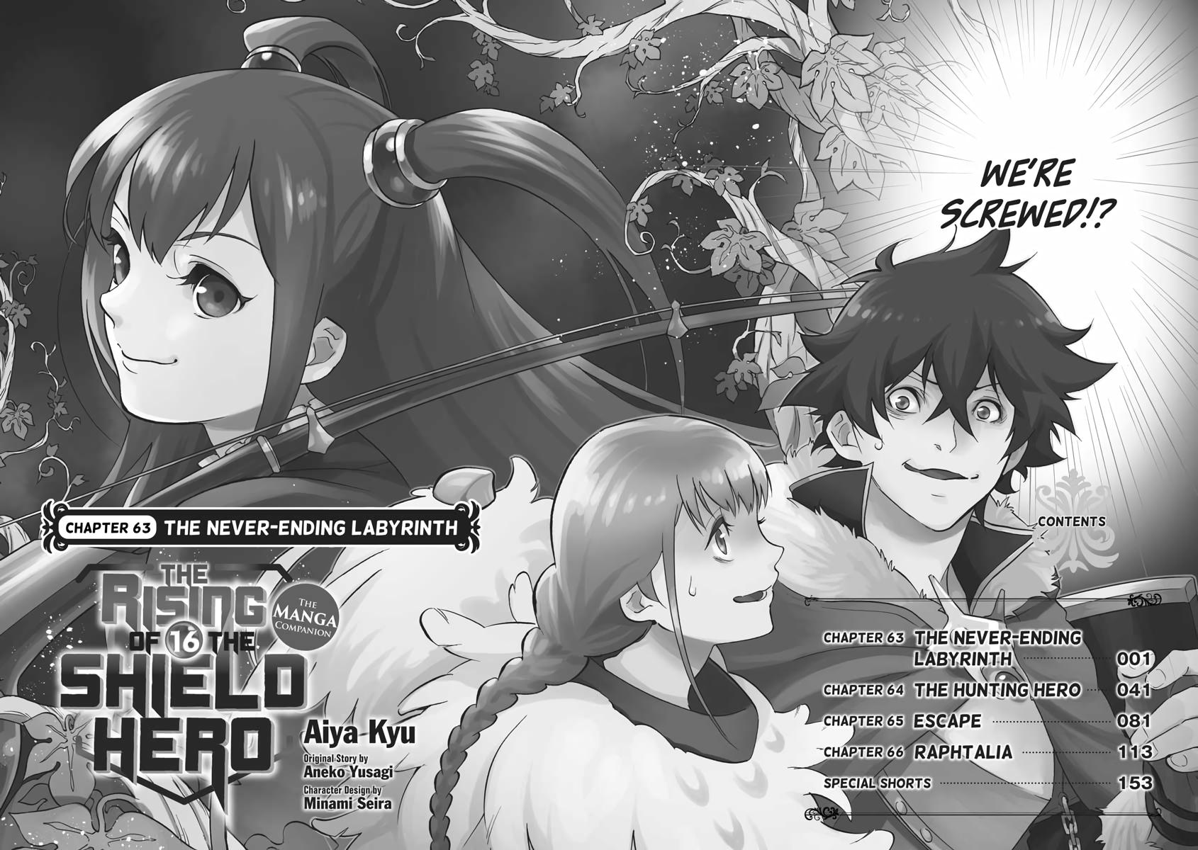 The Rising of the Shield Hero: The Manga Companion Chap 63 - Next Chap 64