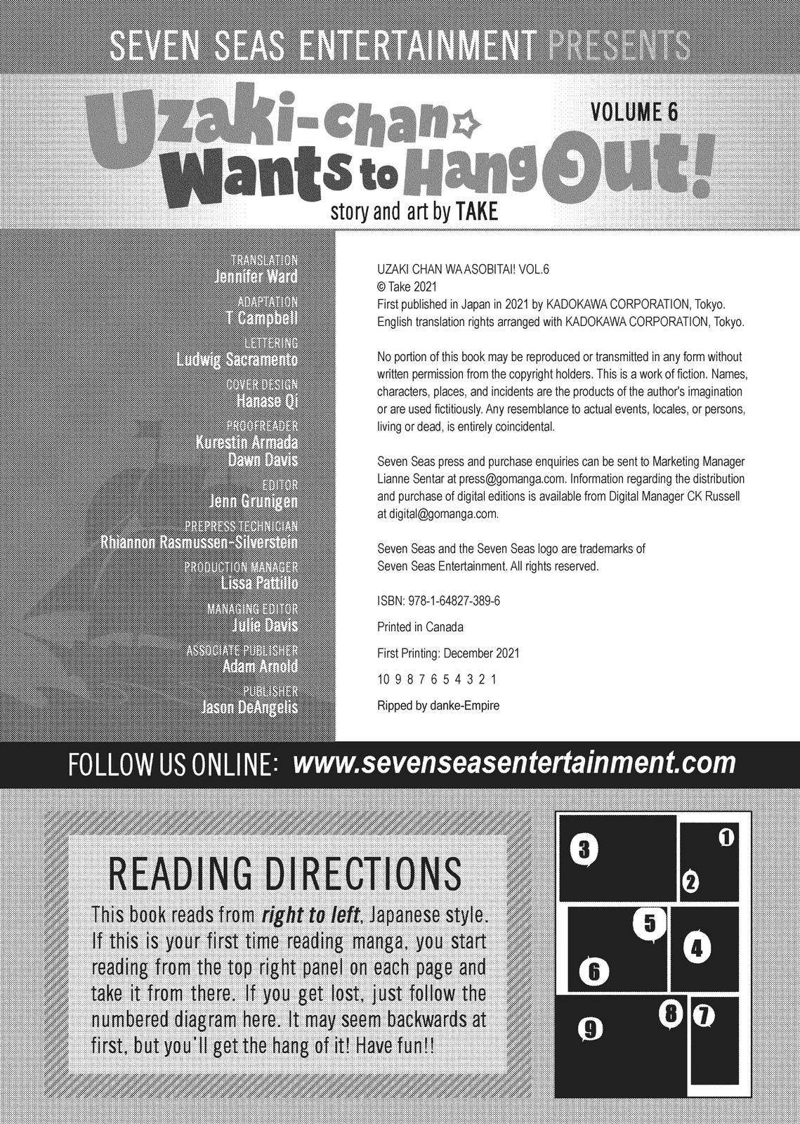 Uzaki-chan wa Asobitai! Chap 61 - Next Chap 62