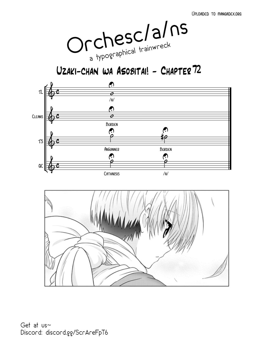 Uzaki-chan wa Asobitai! Chap 72 - Next Chap 73