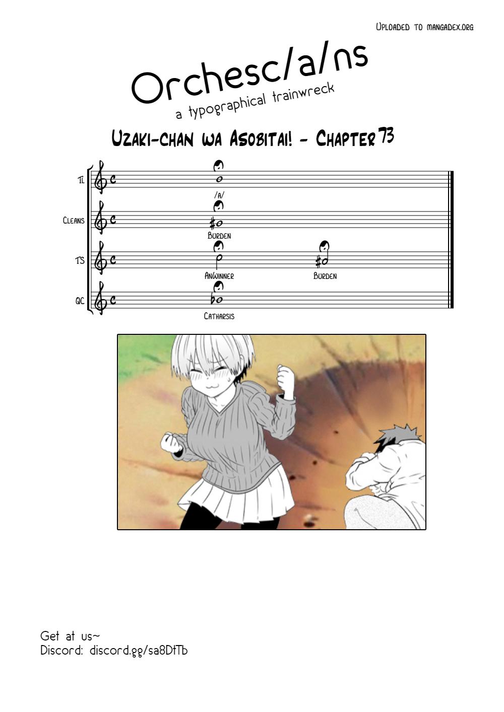 Uzaki-chan wa Asobitai! Chap 73 - Next Chap 74