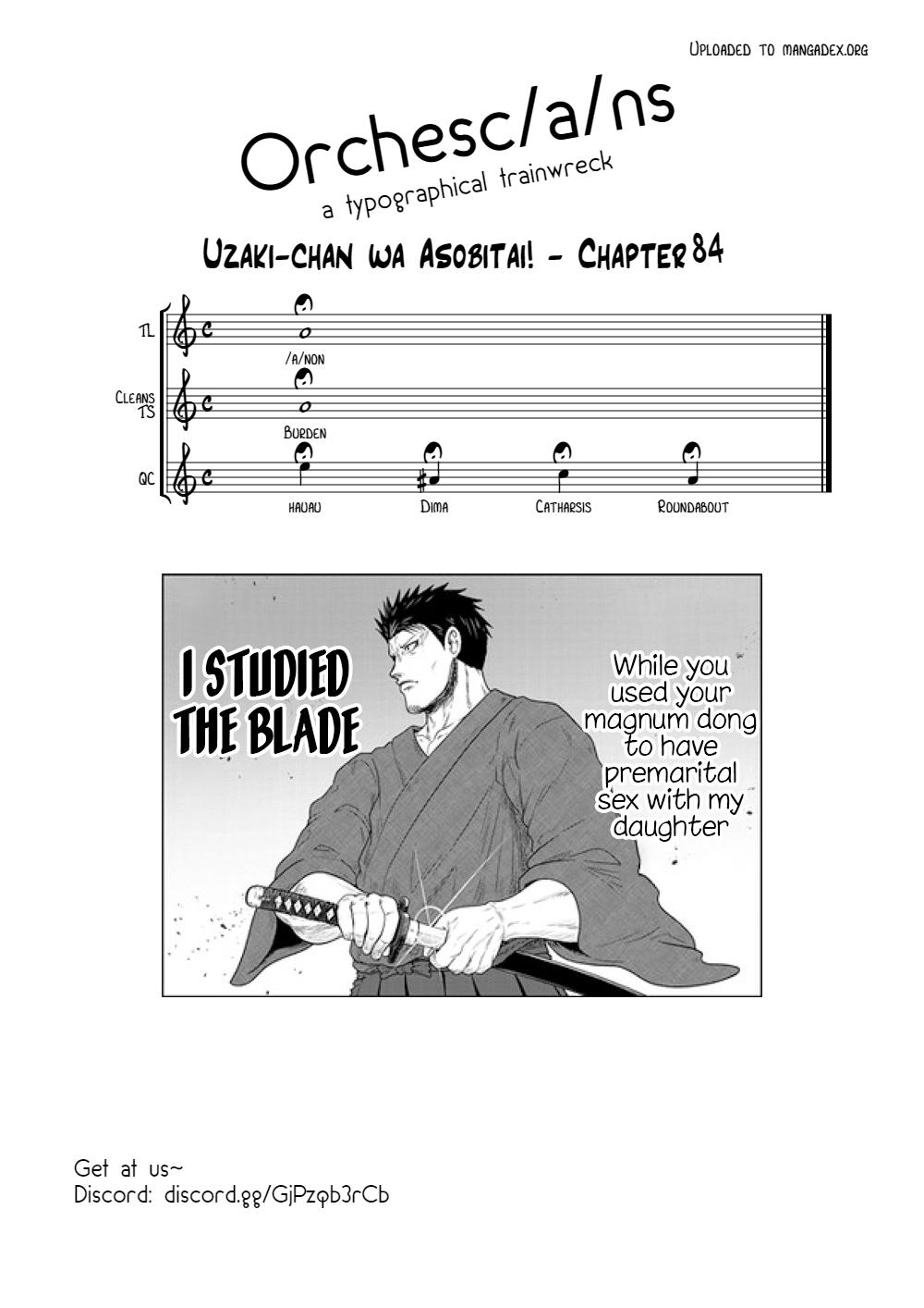 Uzaki-chan wa Asobitai! Chap 84 - Next Chap 85