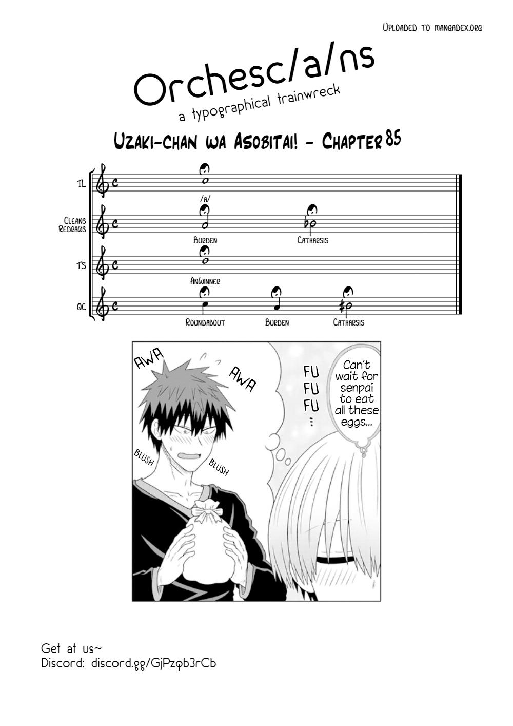 Uzaki-chan wa Asobitai! Chap 85 - Next Chap 86