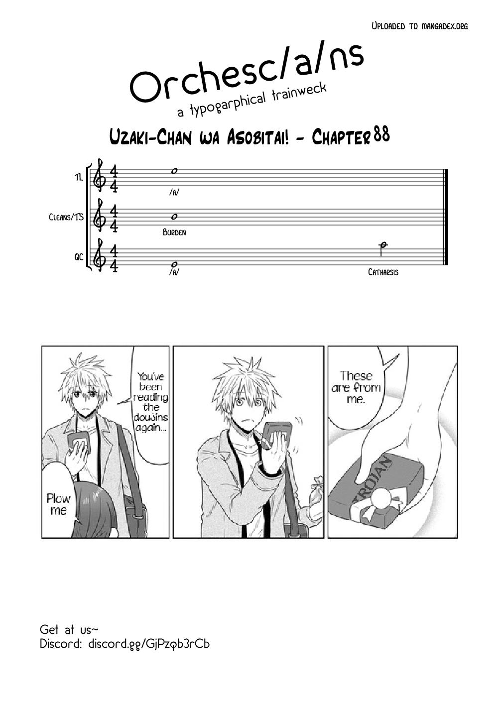 Uzaki-chan wa Asobitai! Chap 88 - Next Chap 89