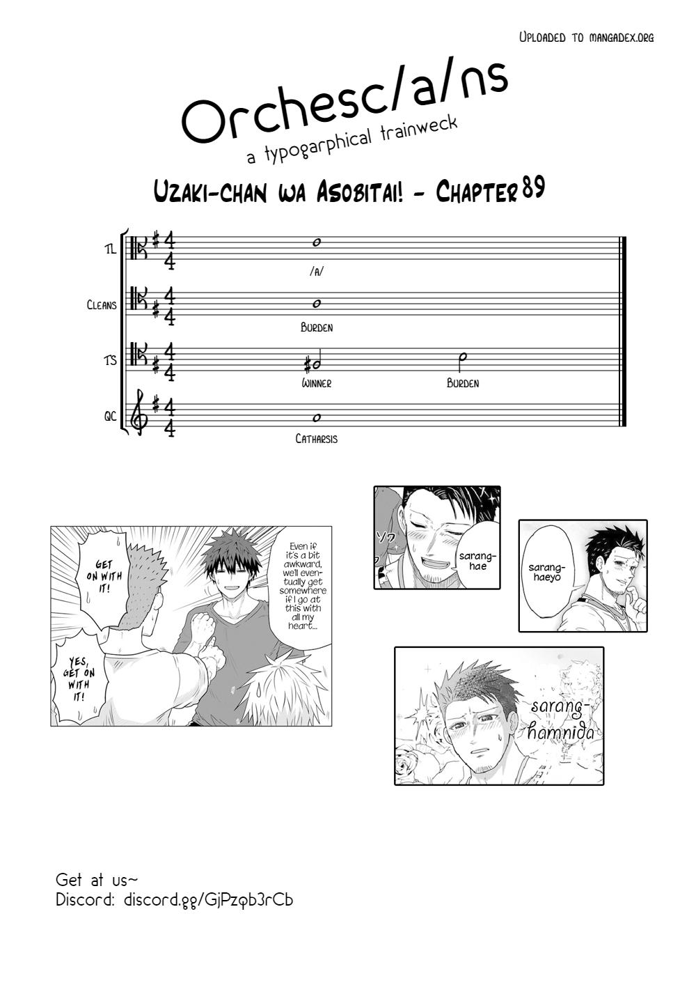 Uzaki-chan wa Asobitai! Chap 89 - Next Chap 90