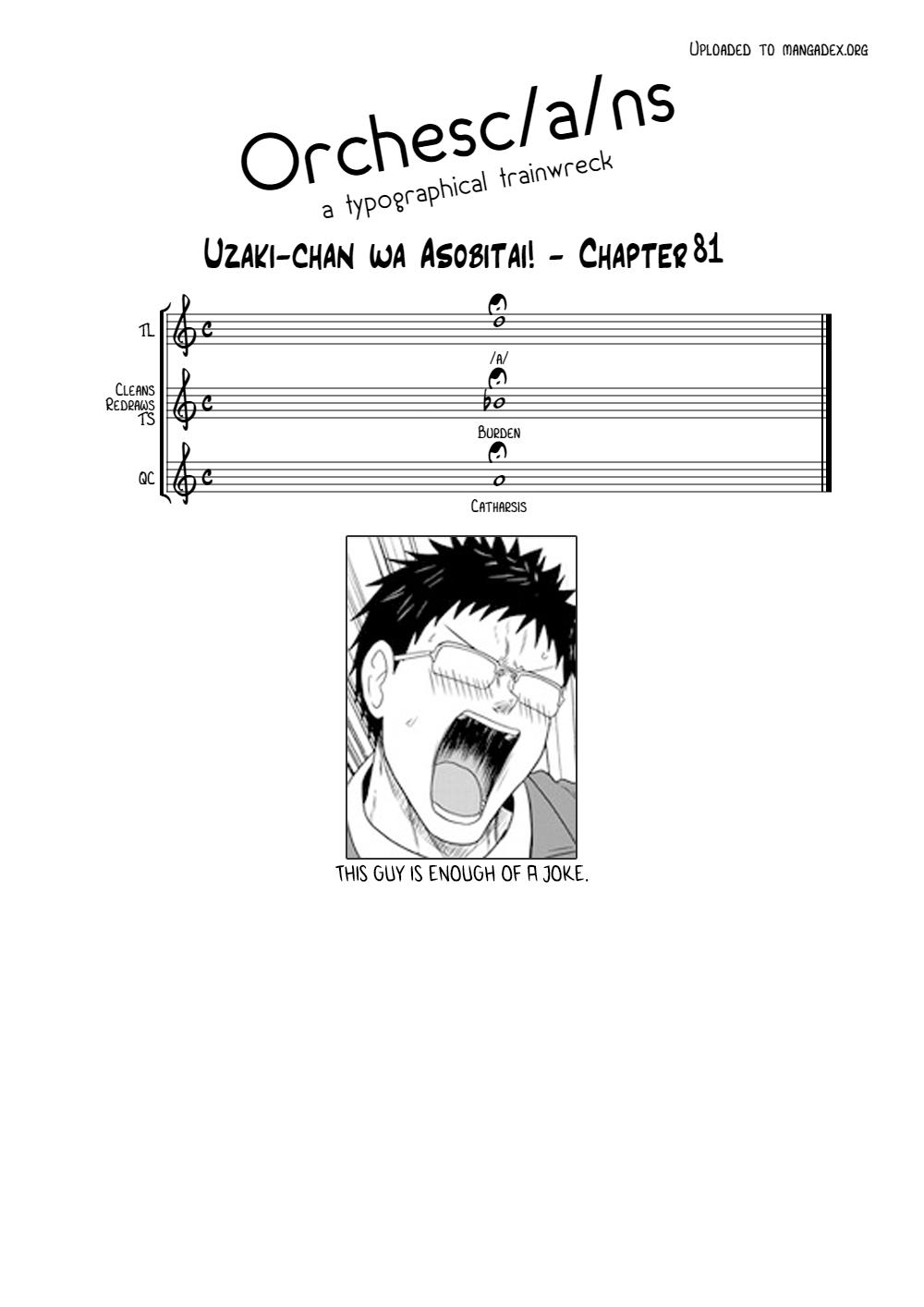 Uzaki-chan wa Asobitai! Chap 81 - Next Chap 82