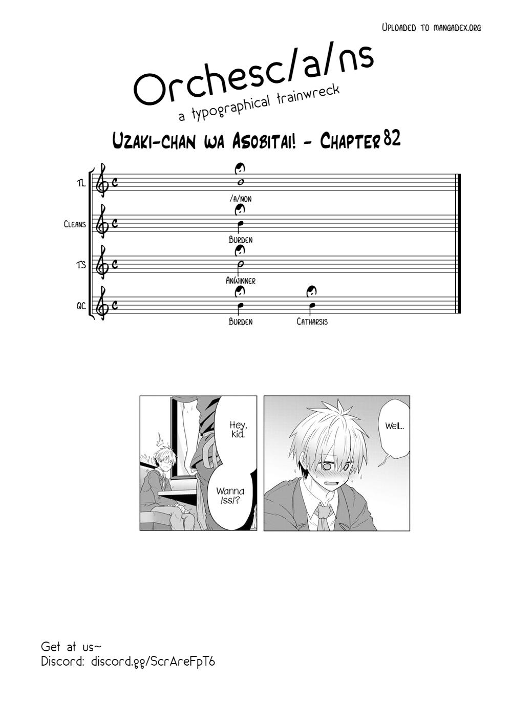 Uzaki-chan wa Asobitai! Chap 82 - Next Chap 83