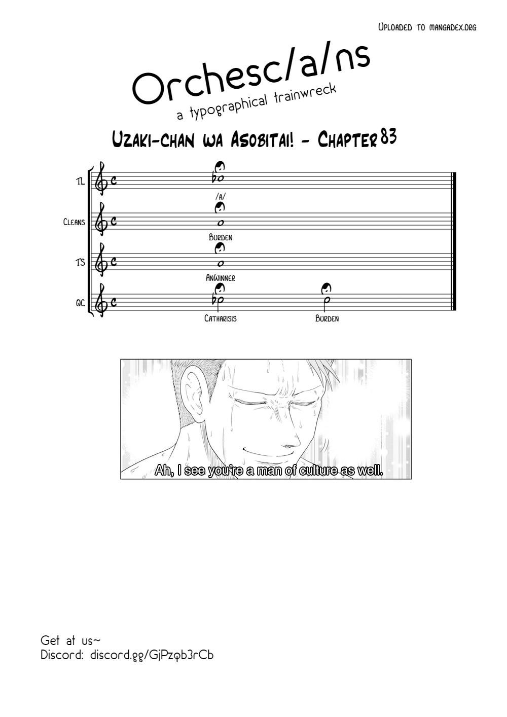 Uzaki-chan wa Asobitai! Chap 83 - Next Chap 84