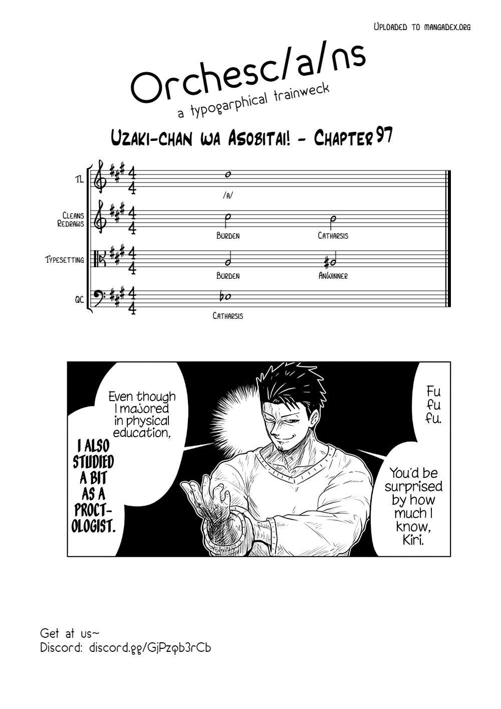 Uzaki-chan wa Asobitai! Chap 97 - Next Chap 98
