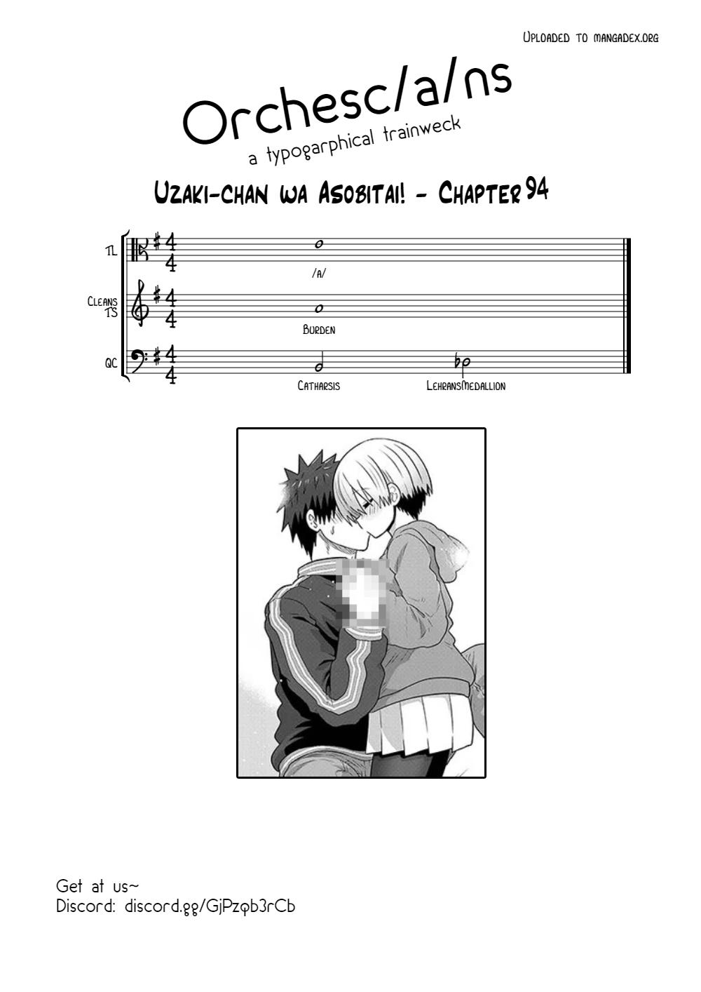 Uzaki-chan wa Asobitai! Chap 94 - Next Chap 95