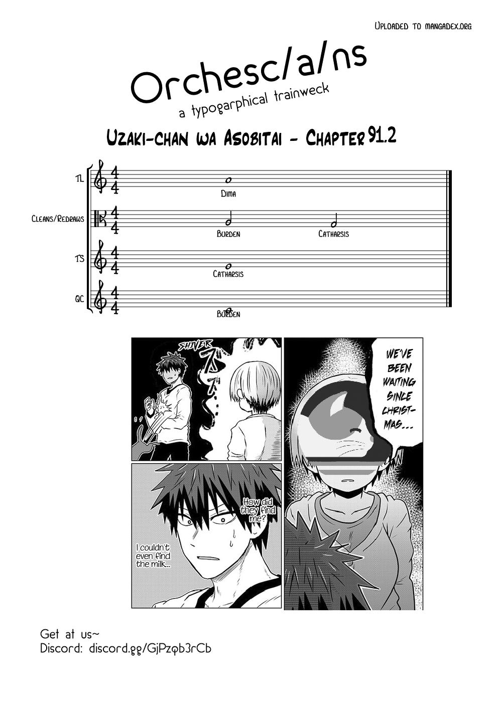 Uzaki-chan wa Asobitai! Chap 91.2 - Next Chap 92.2
