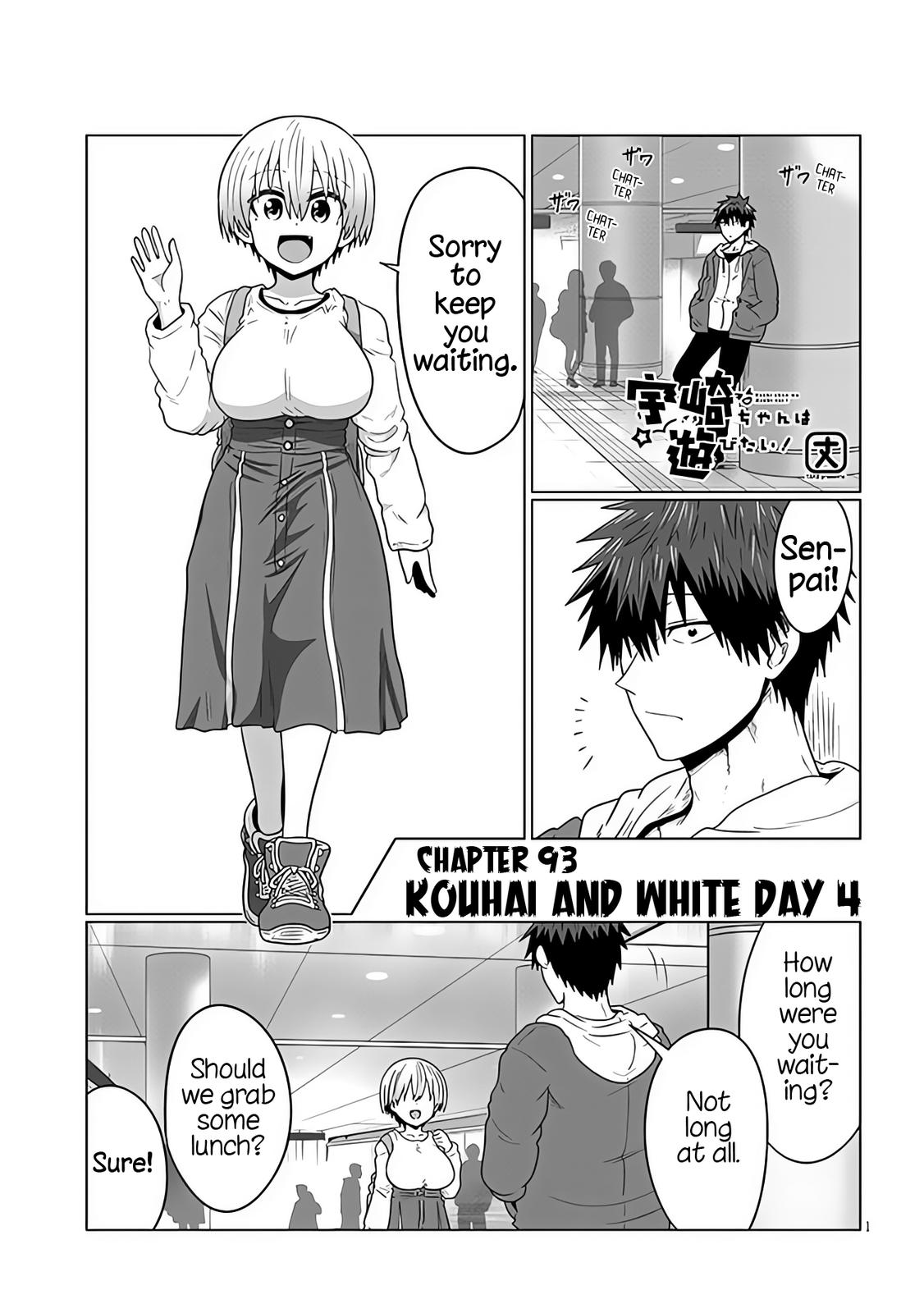 Uzaki-chan wa Asobitai! Chap 93 - Next Chap 94