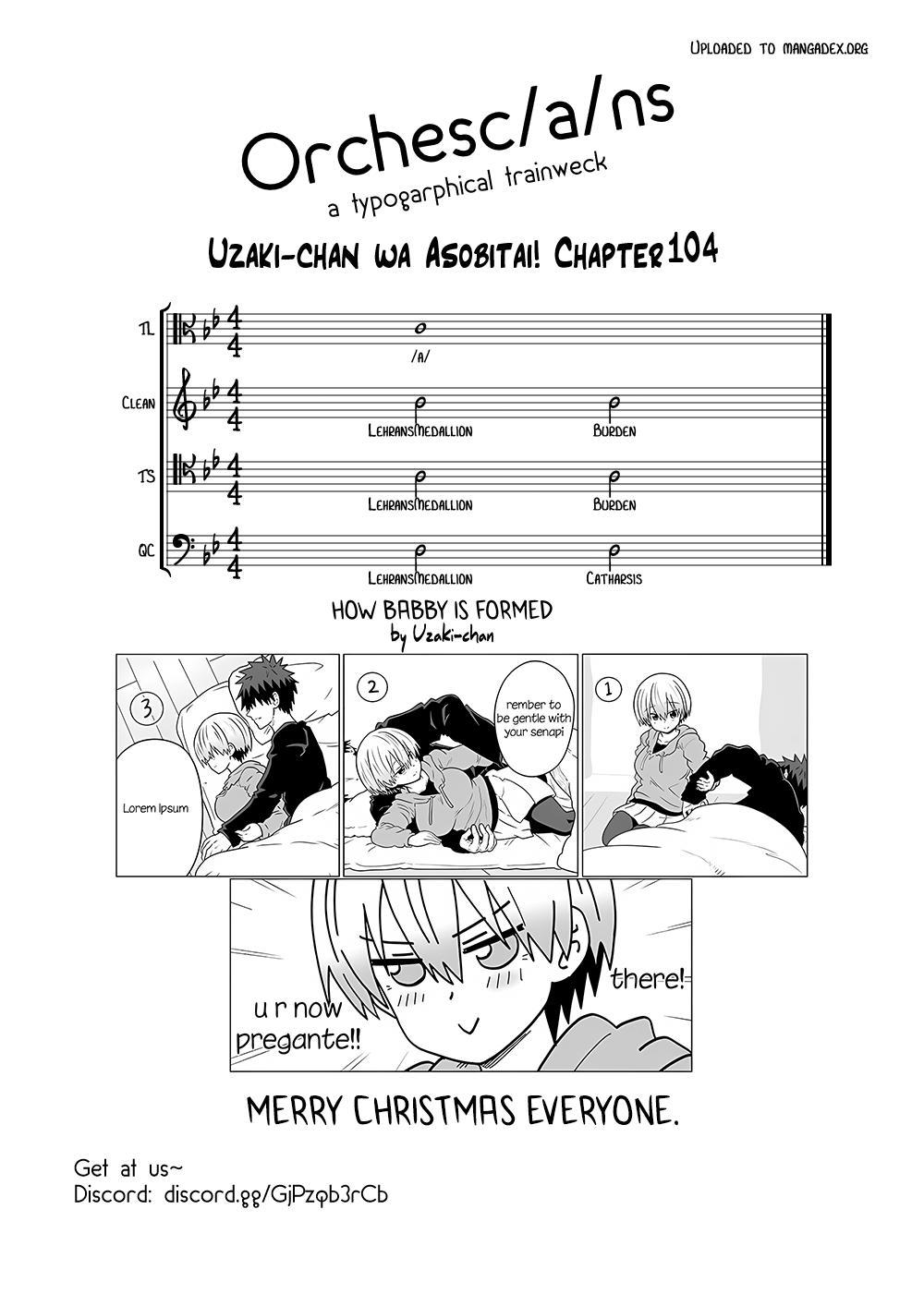 Uzaki-chan wa Asobitai! Chap 104 - Next Chap 105