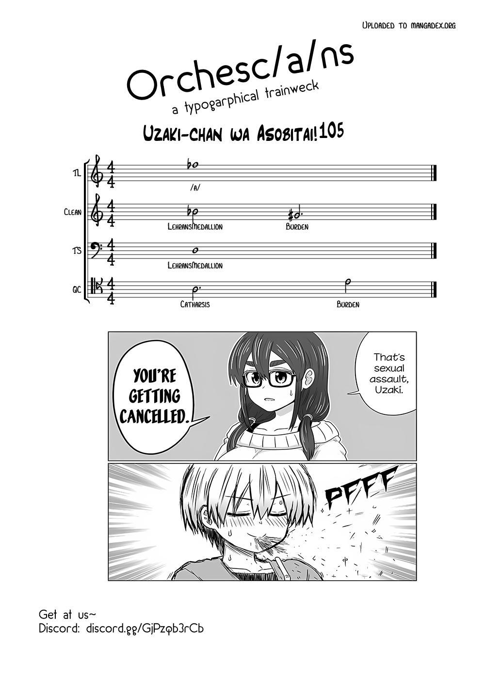 Uzaki-chan wa Asobitai! Chap 105 - Next Chap 106