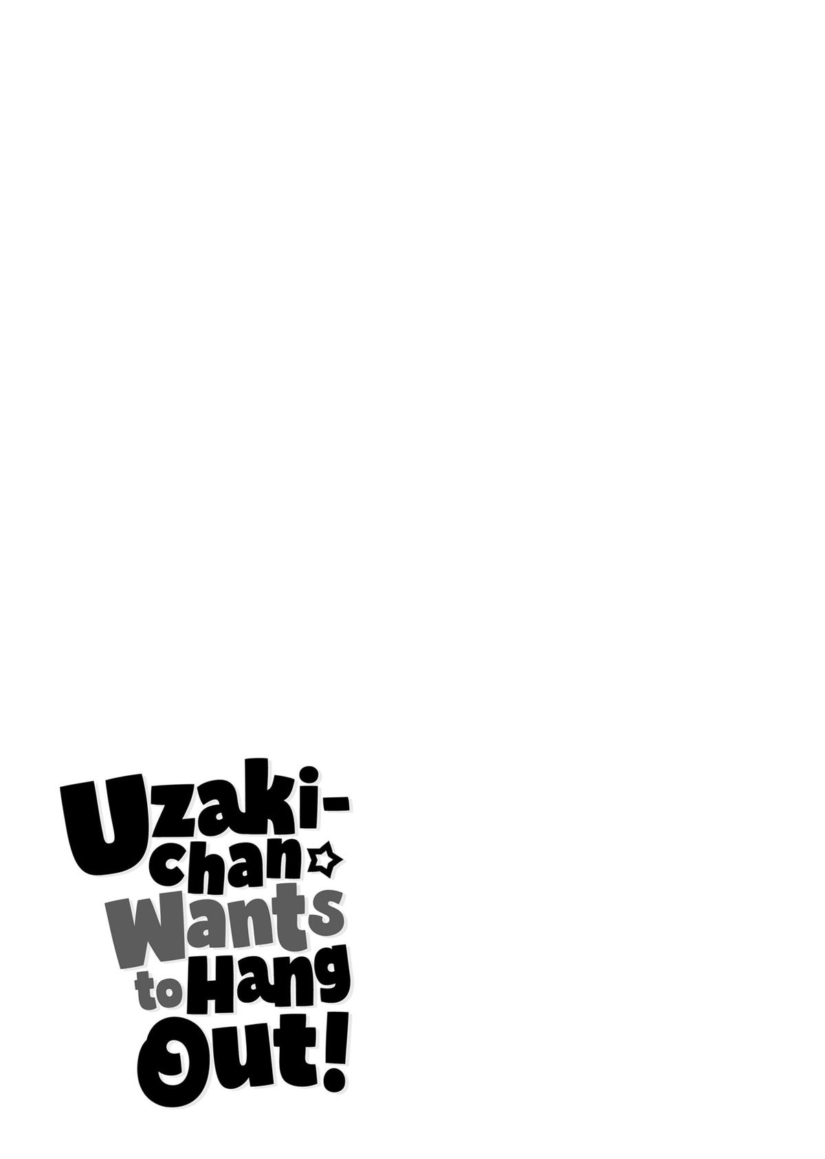 Uzaki-chan wa Asobitai! Chap 106 - Next Chap 107