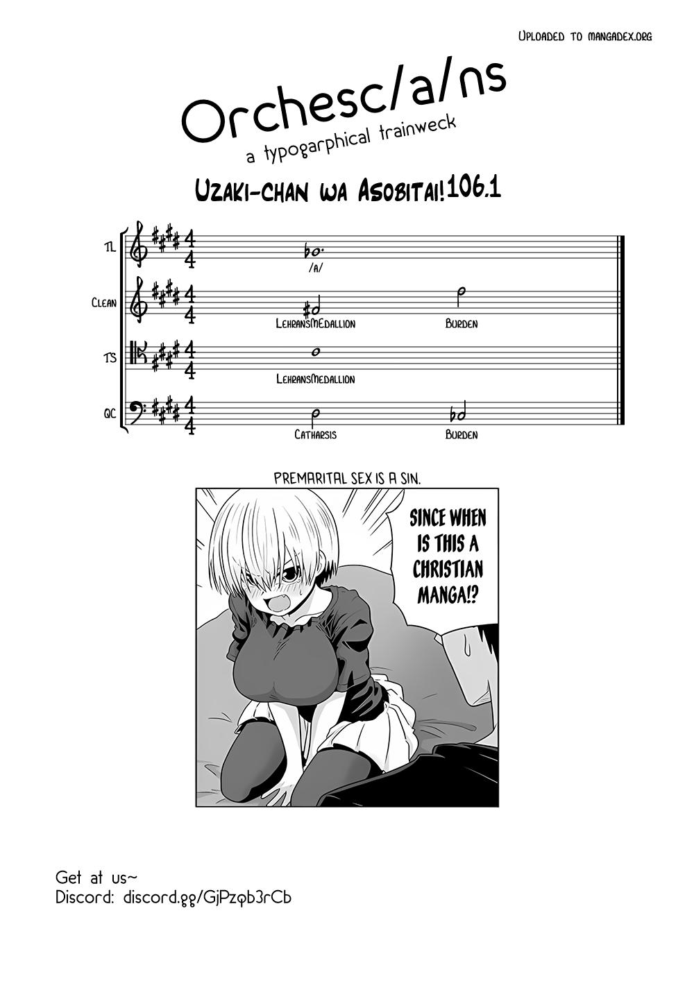 Uzaki-chan wa Asobitai! Chap 106.1 - Next Chap 107.1