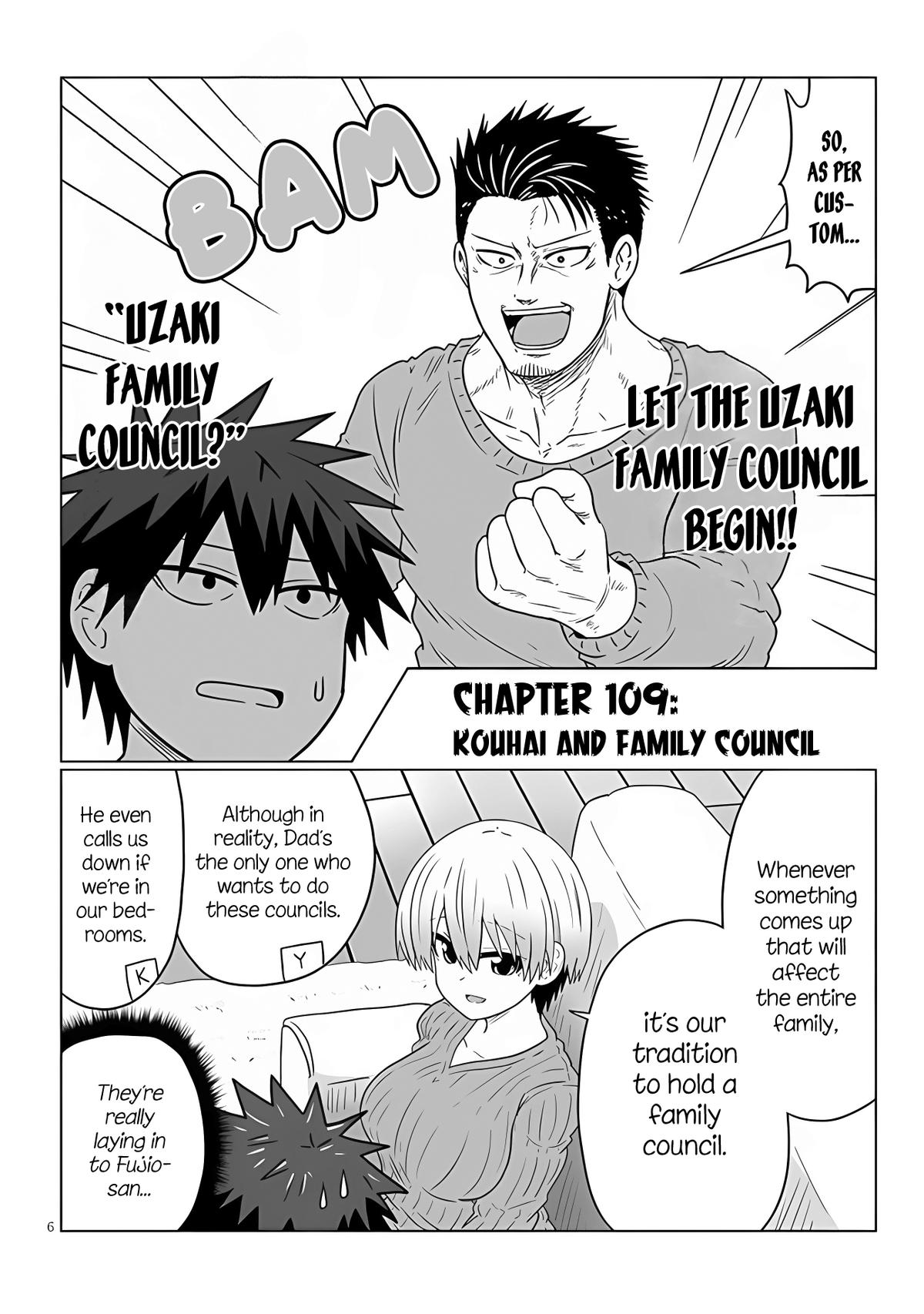 Uzaki-chan wa Asobitai! Chap 109 - Next Chap 110
