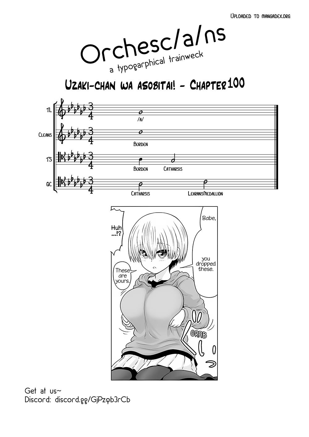 Uzaki-chan wa Asobitai! Chap 100 - Next Chap 101