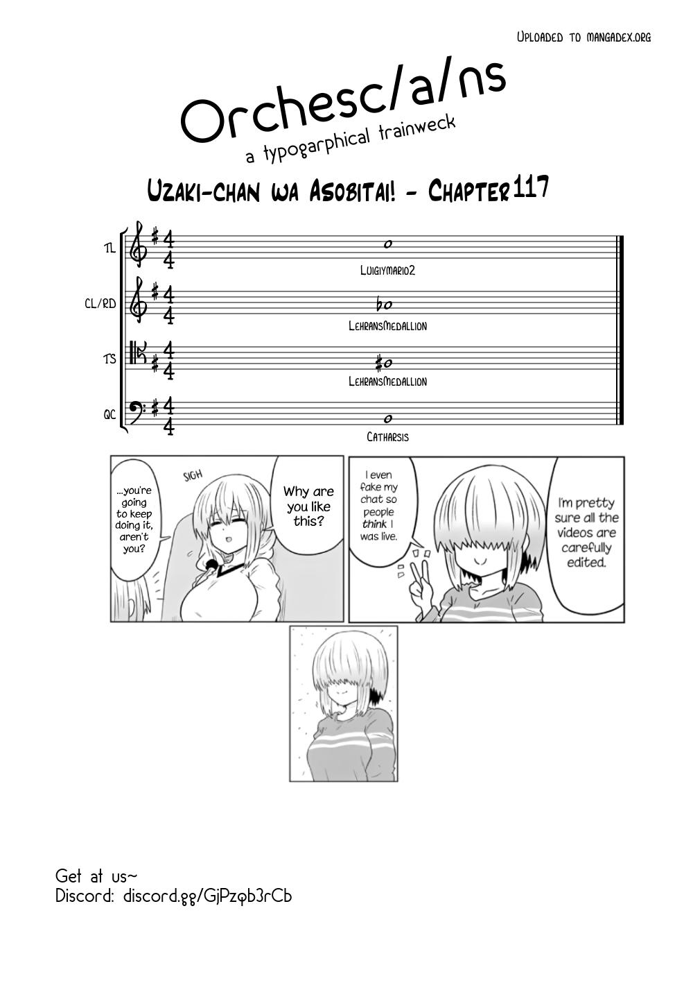 Uzaki-chan wa Asobitai! Chap 117 - Next Chap 118