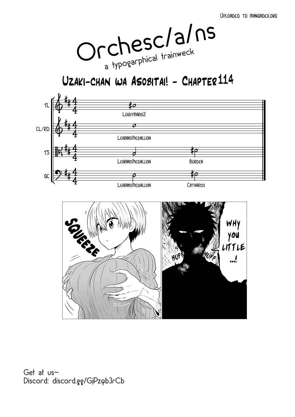 Uzaki-chan wa Asobitai! Chap 114 - Next Chap 115