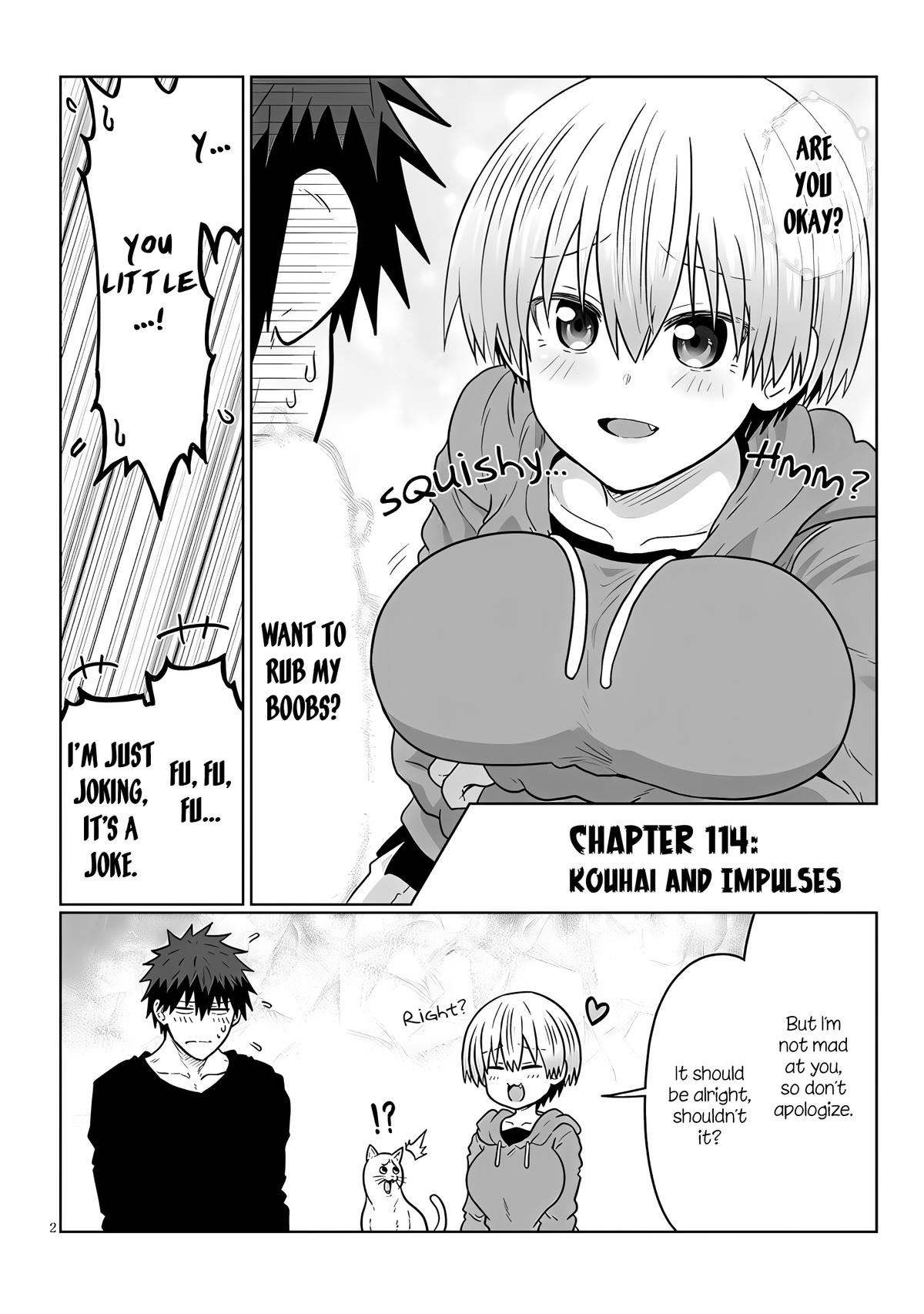 Uzaki-chan wa Asobitai! Chap 114 - Next Chap 115