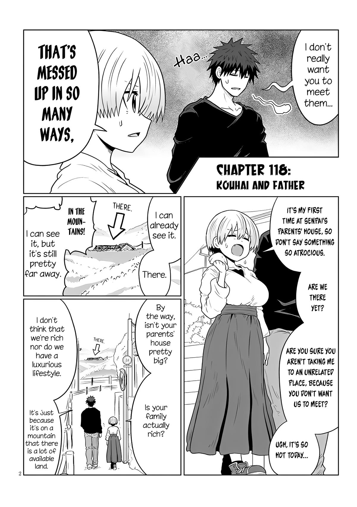 Uzaki-chan wa Asobitai! Chap 118 - Next Chap 119